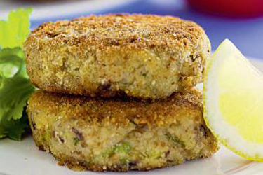 Old-fashioned fish cakes-image