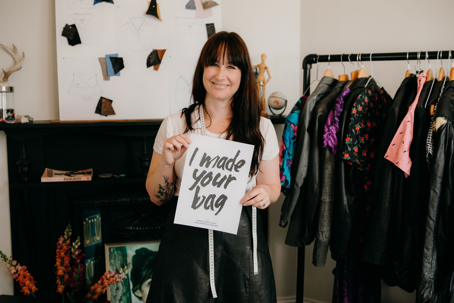 Fashion Revolution New Zealand country coordinator Amy Conlon. Photo / Fashion Revolution Week.