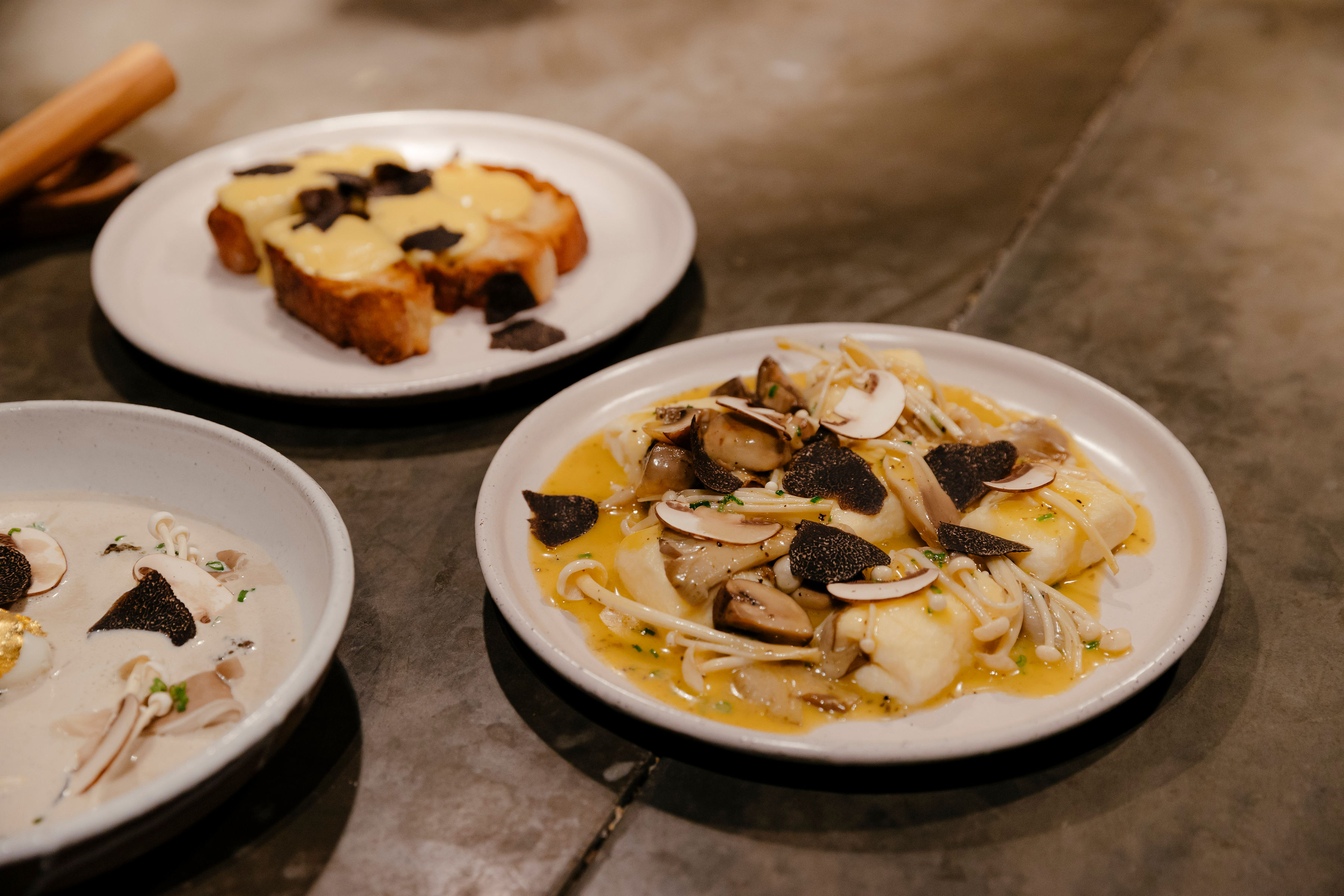 Esther's truffle pasta. Photo / Supplied