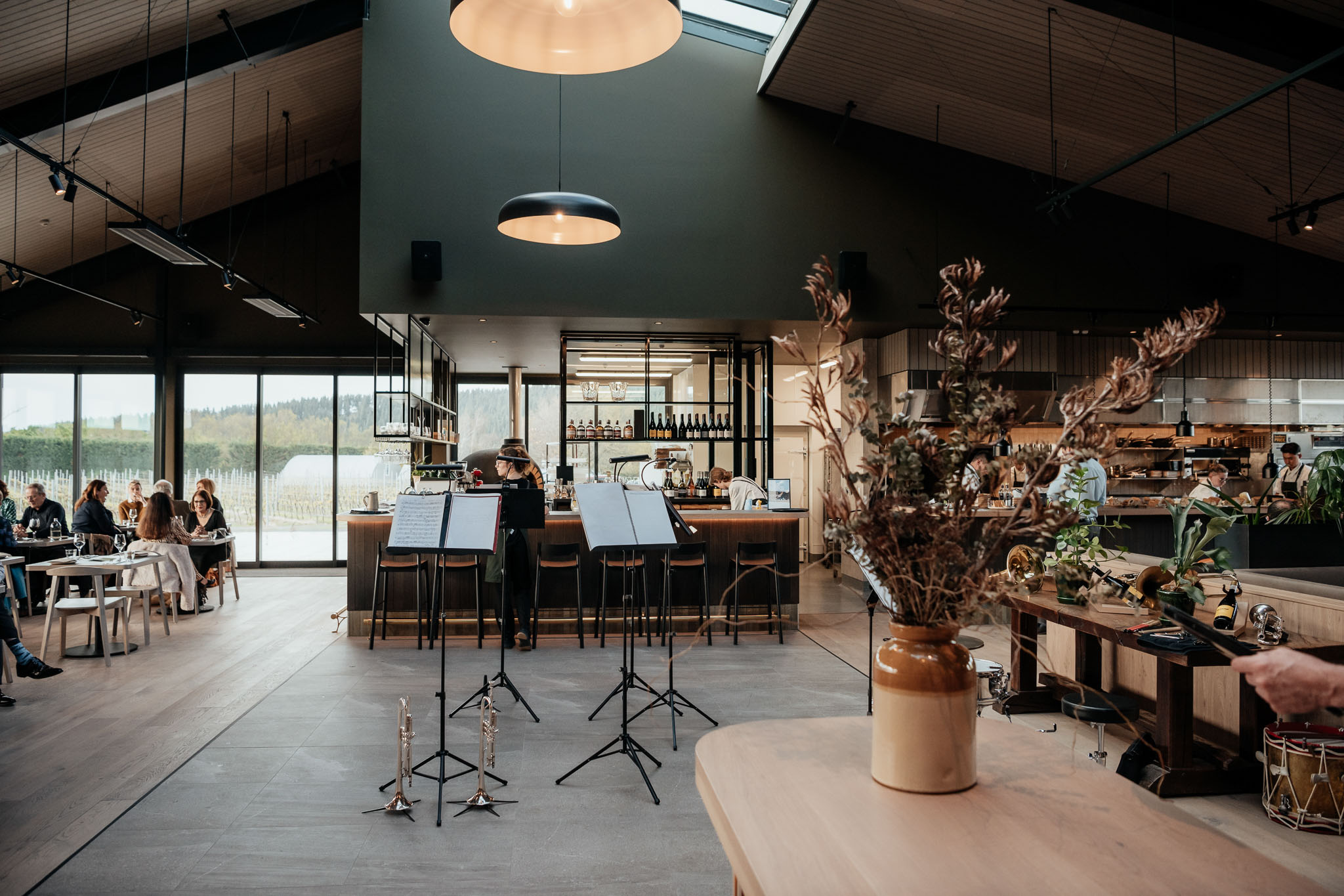 Experience food, wine and music at The Runholder in April. Photo / Sam Cameron