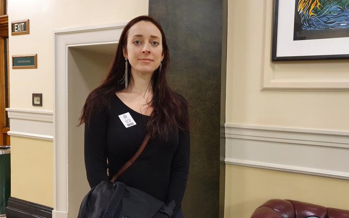 Erin Lloyd, apartment owner. Photo / RNZ