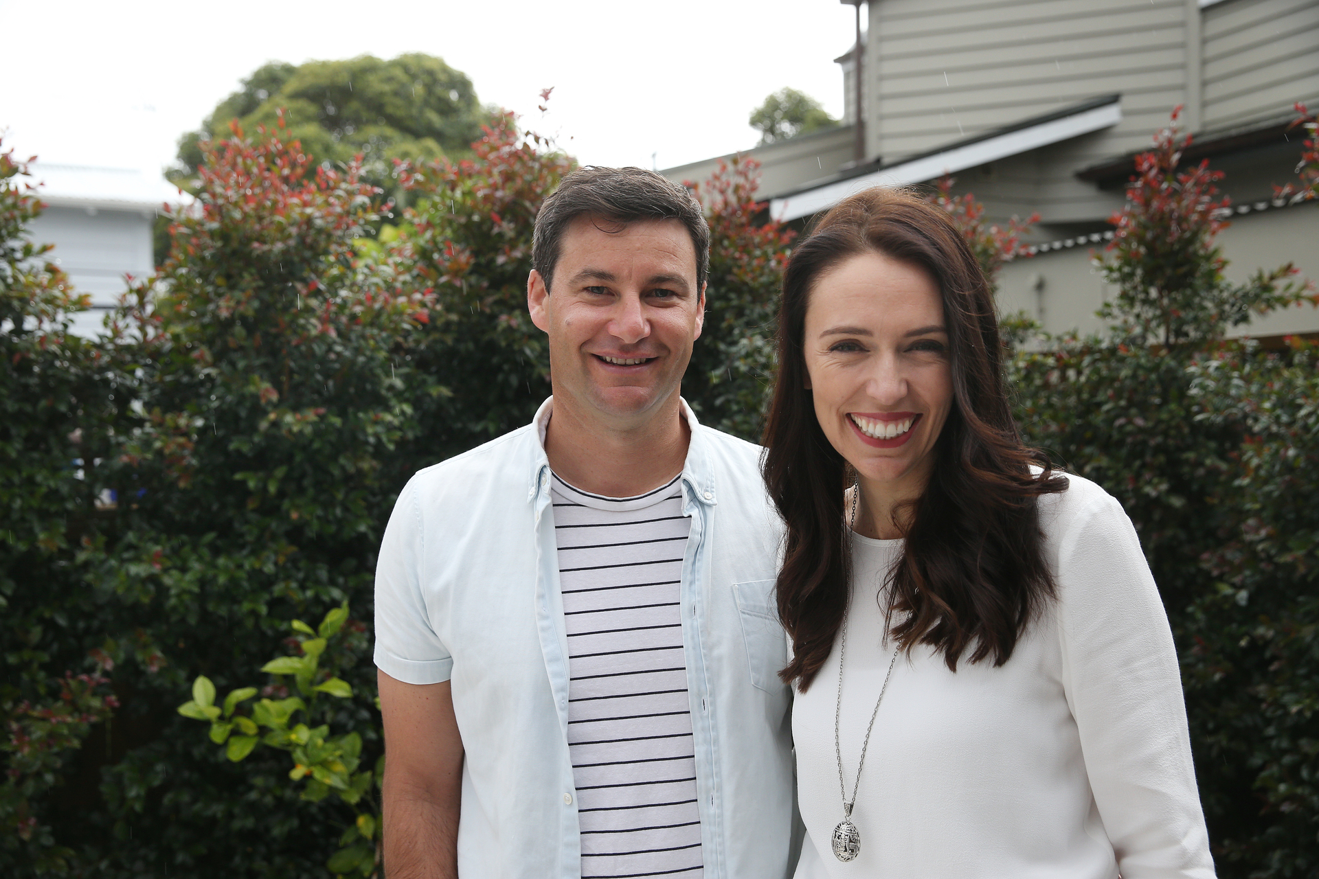 Dame Jacinda Ardern and Clarke Gayford are due to marry. They began dating in 2014. Photo / Doug Sherring