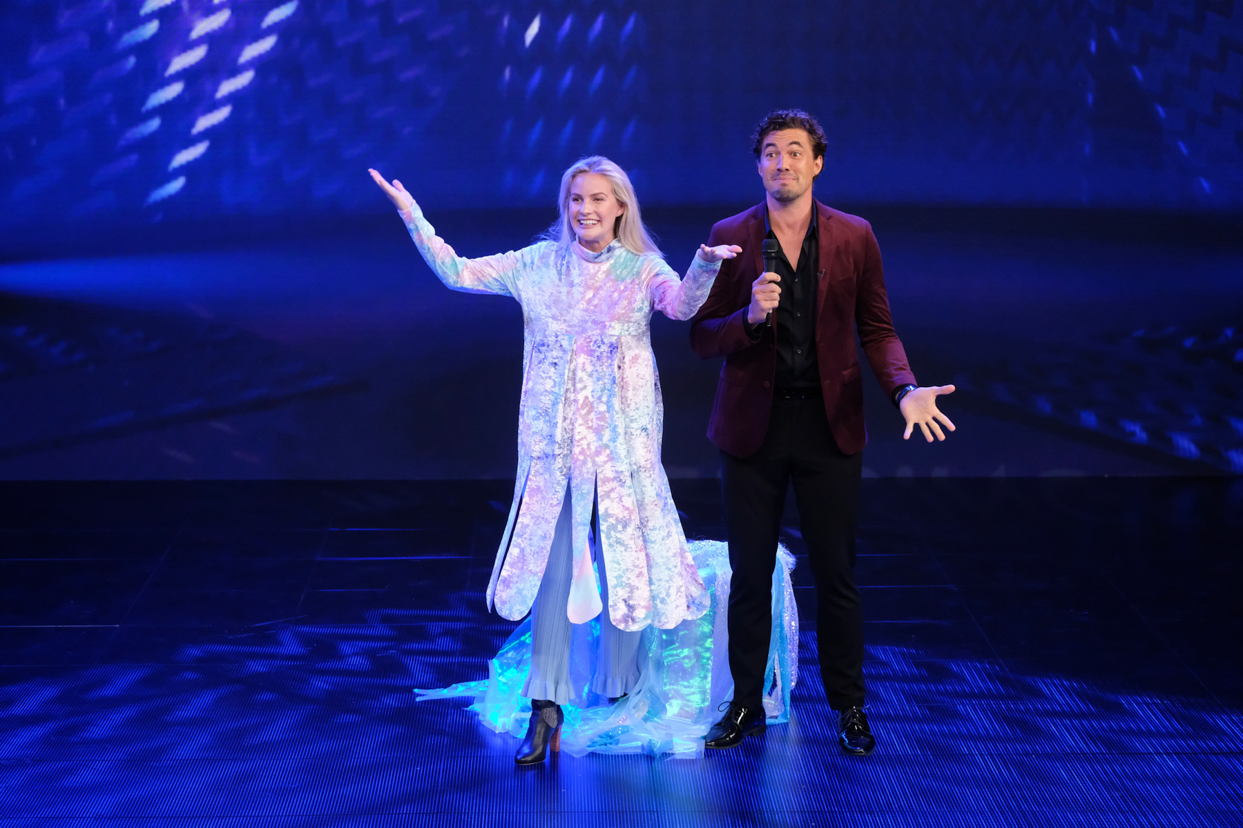 Matilda Green revealed herself as being Jellyfish and I was absolutely shook. Photo / Three