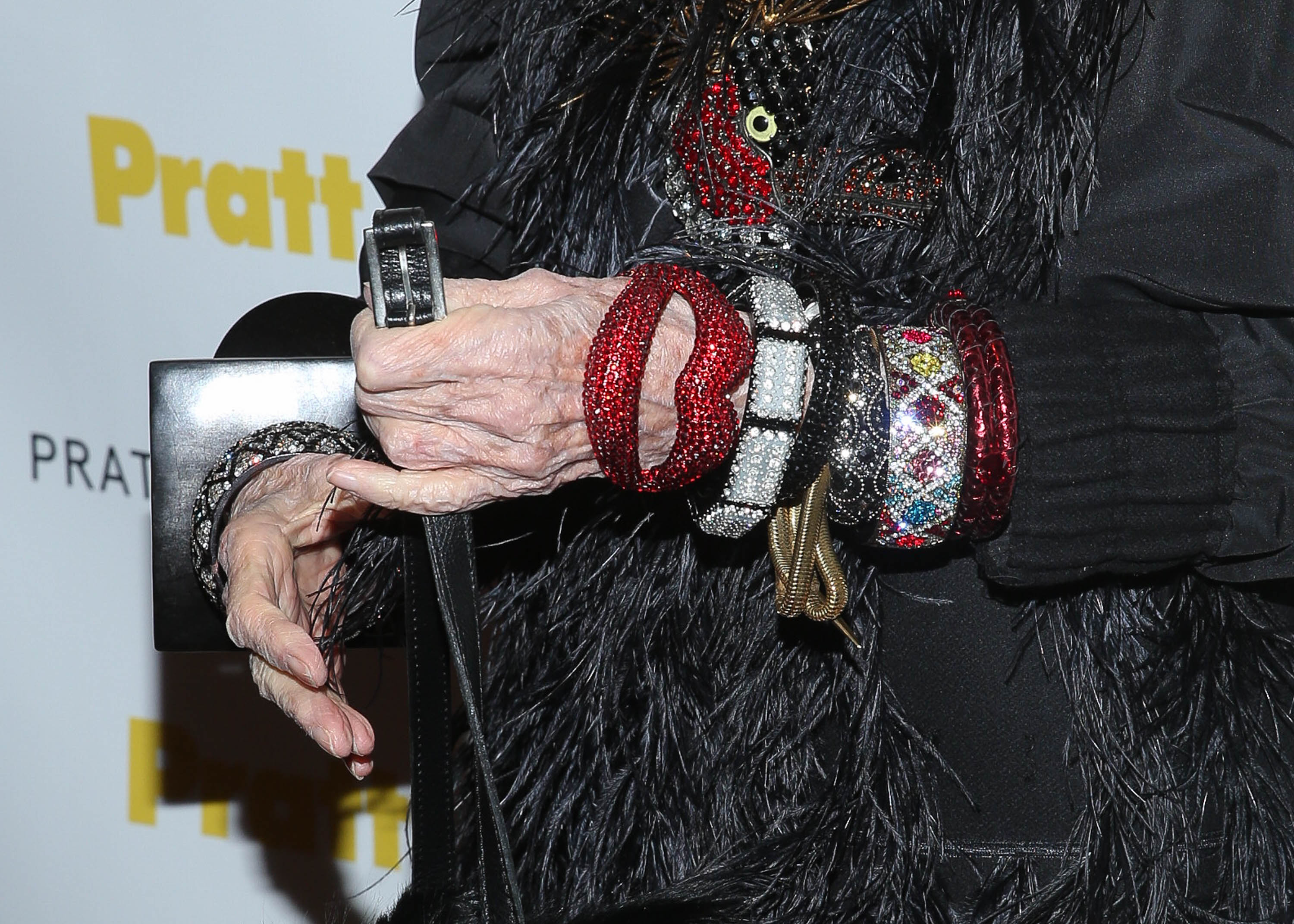 Iris Apfel has a flair for spectacular jewelry. Photo / Getty Images