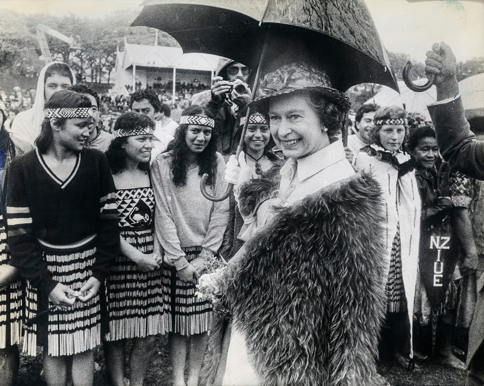 Elizabeth made 10 visits to New Zealand - seen here on the 1981 Royal tour. Photo / Herald archives