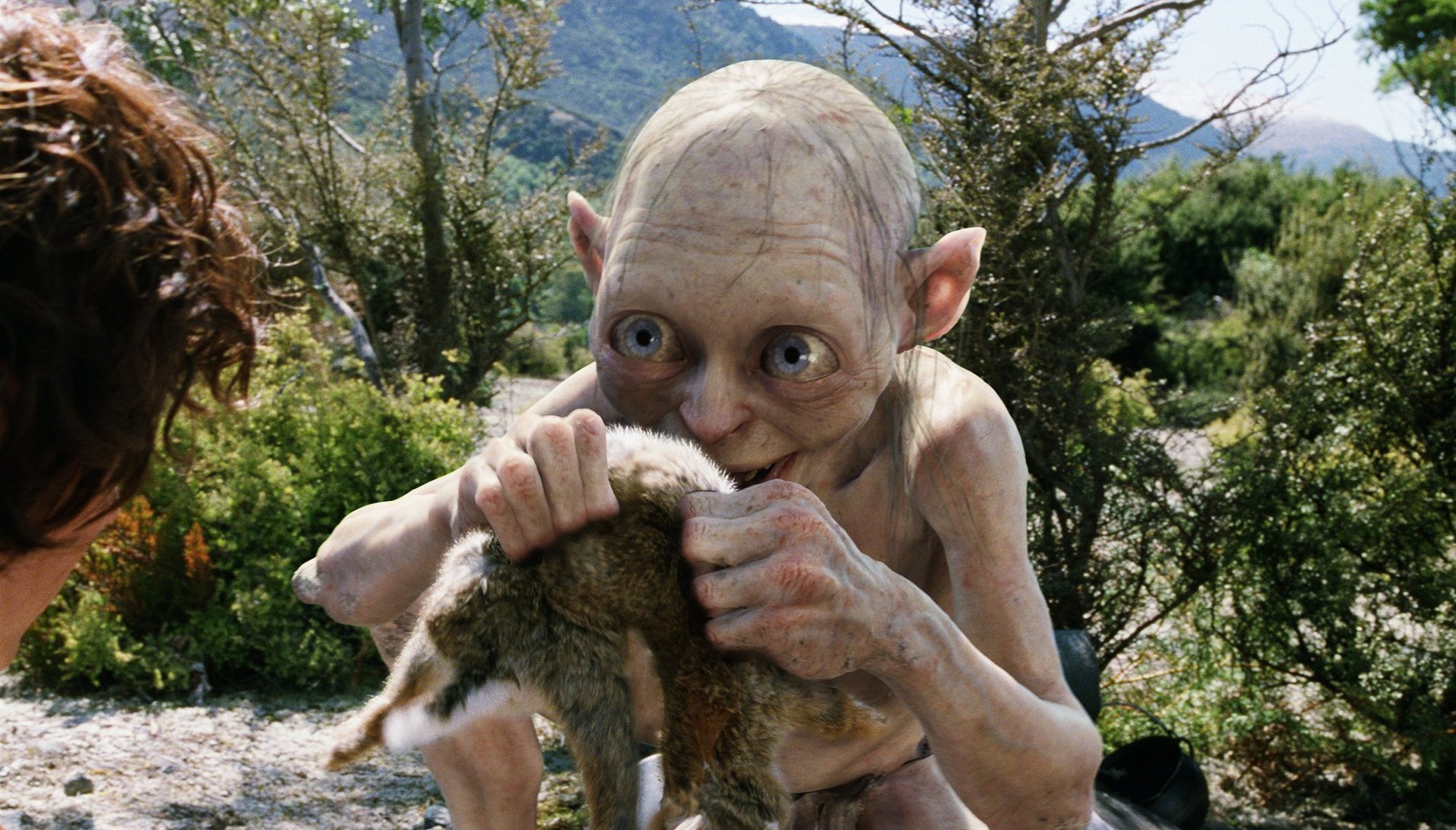 The Lord of the Rings character Gollum.
