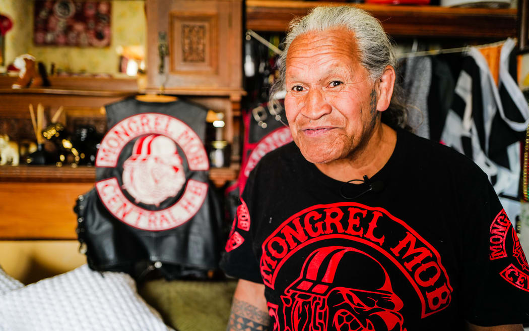Ngavii Pekapo founded the CHB Mongrel Mob chapter. Photo / Paul Taylor