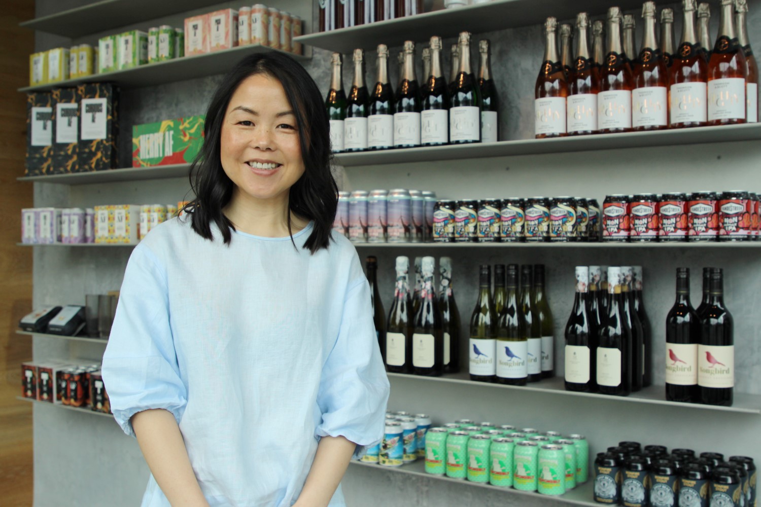 AF founder Lisa King at the company's Ponsonby store. Photo / Jed Bradley