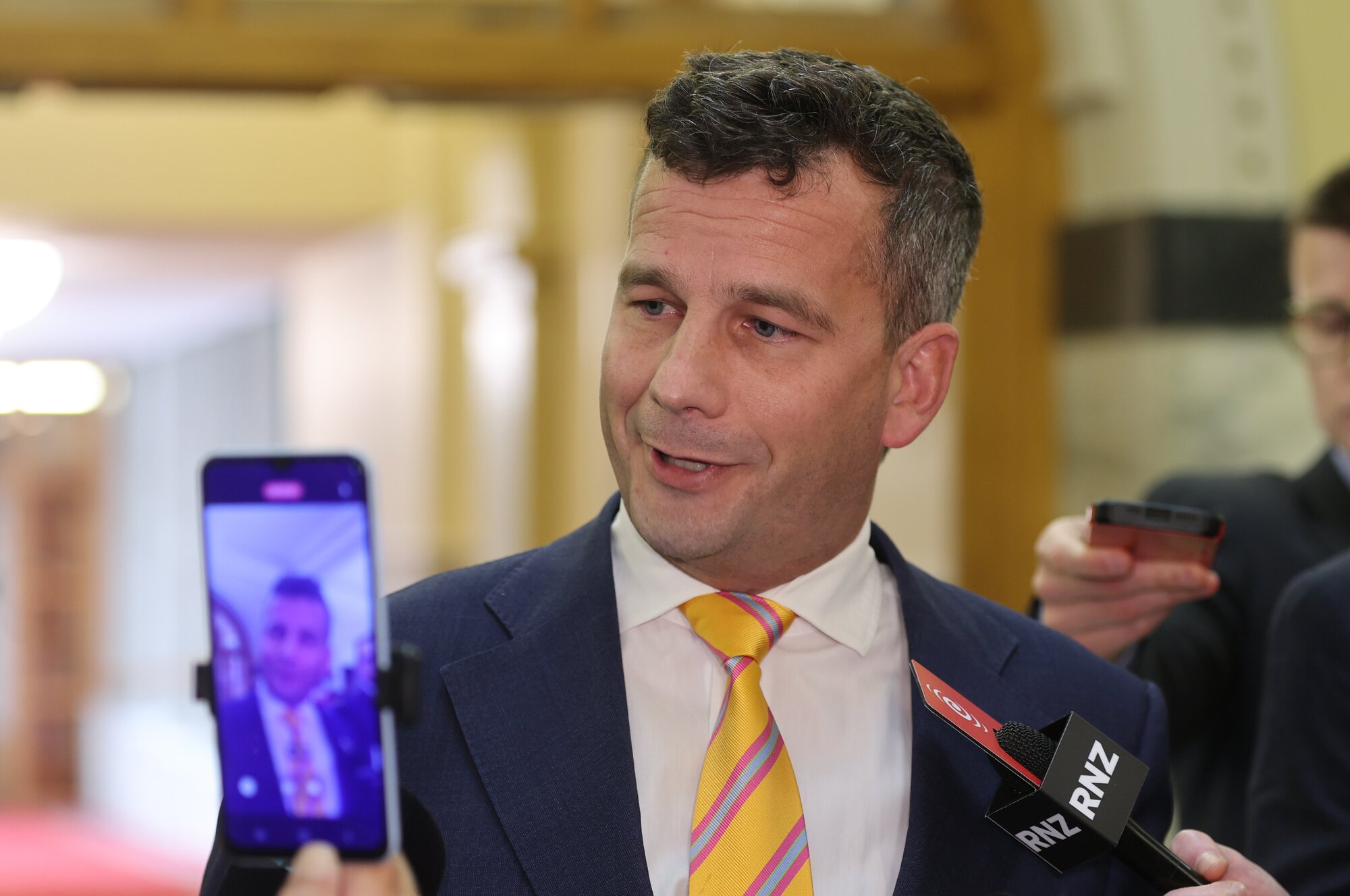 Associate Education Minister David Seymour says attending school is the first step towards achieving positive educational outcomes. Photo / Mark Mitchell