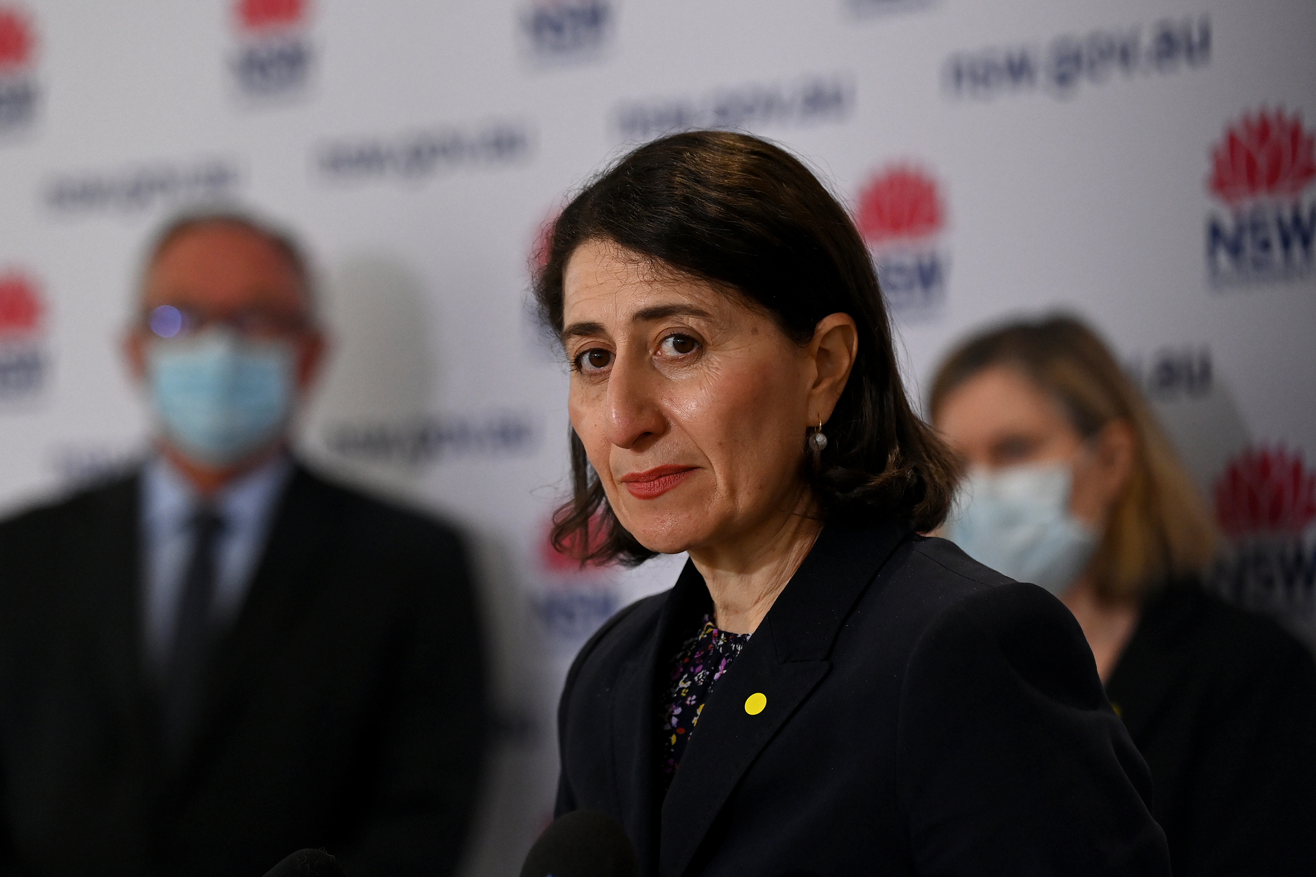 NSW Premier Gladys Berejiklian has pledged to loosen lockdown restrictions once 70 per cent of the eligible population is fully vaccinated. Photo / Getty Images