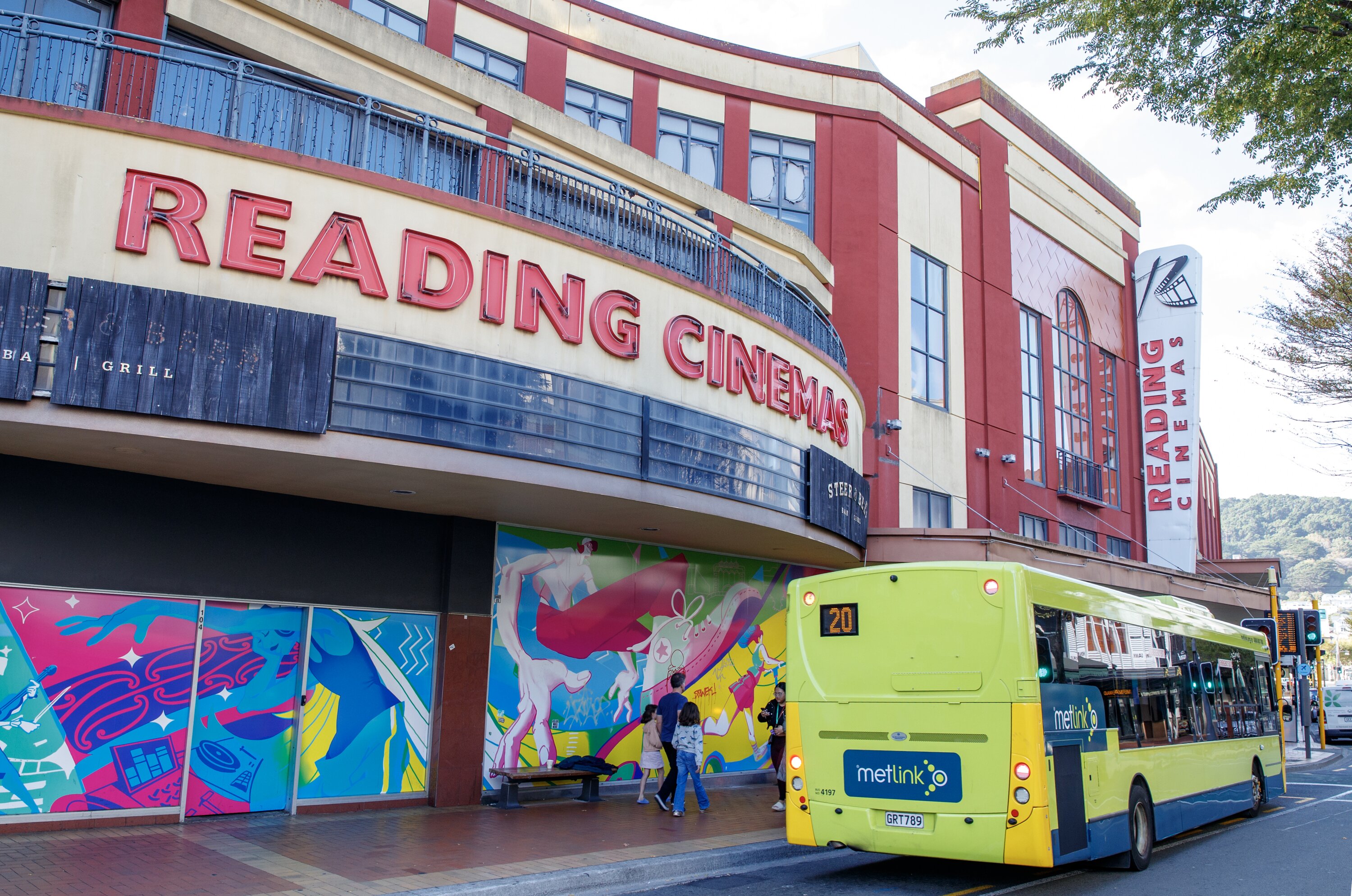 The Reading Cinema Complex on Courtenay Place has been closed since 2019 due to an earthquake risk. Photo / Mark Mitchell  