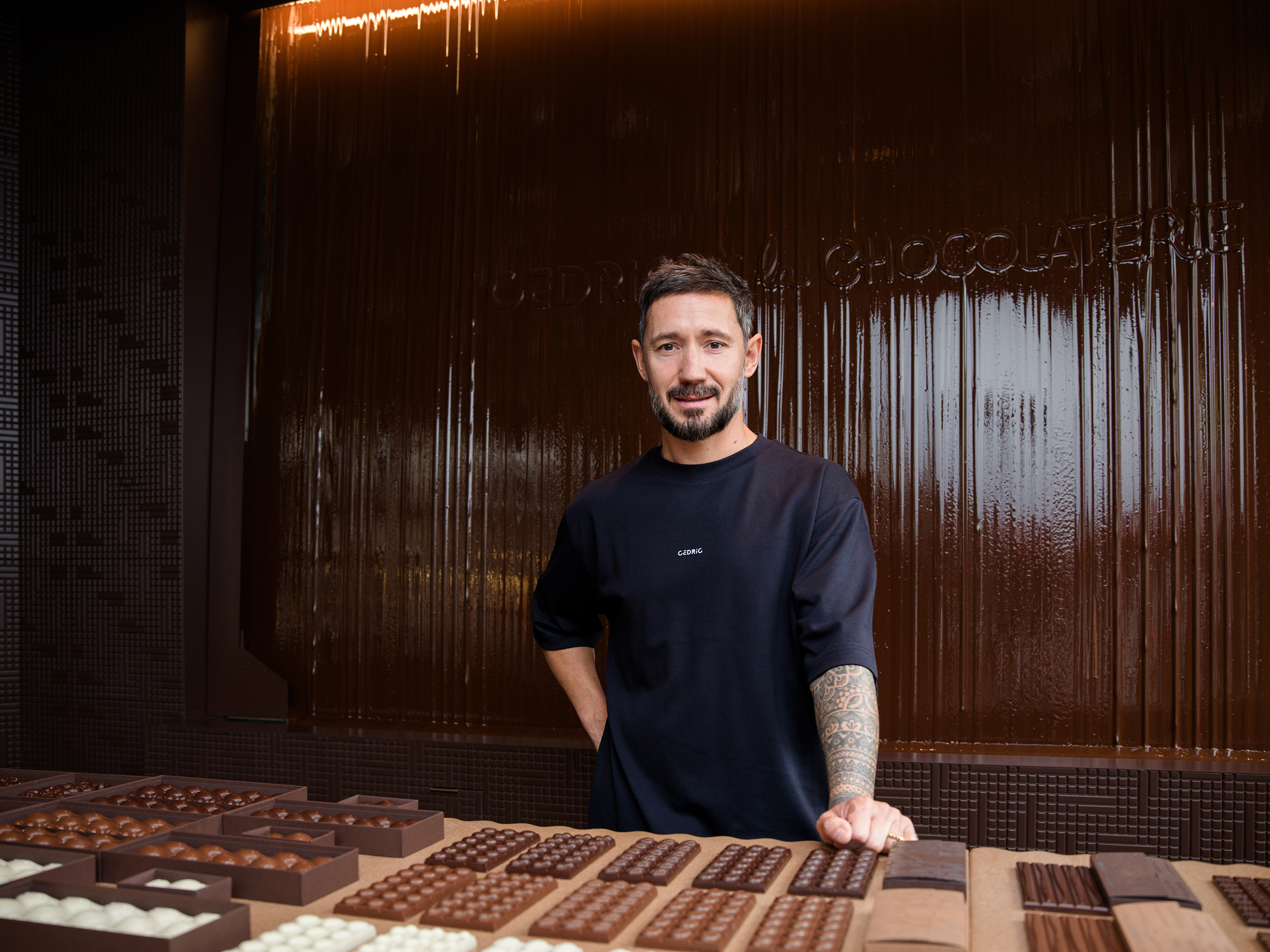 Grolet built a dessert empire in just a few short years - crowds are already swarming his new chocolate shop in Paris. Photo / Matthew Avignone, The New York Times