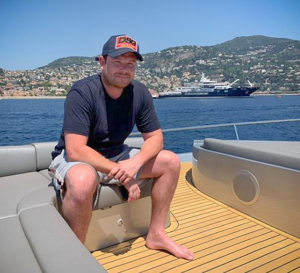 Kurt Gibbons, an Auckland-based developer of Gibbons Co, in the South of France. Photo / Supplied