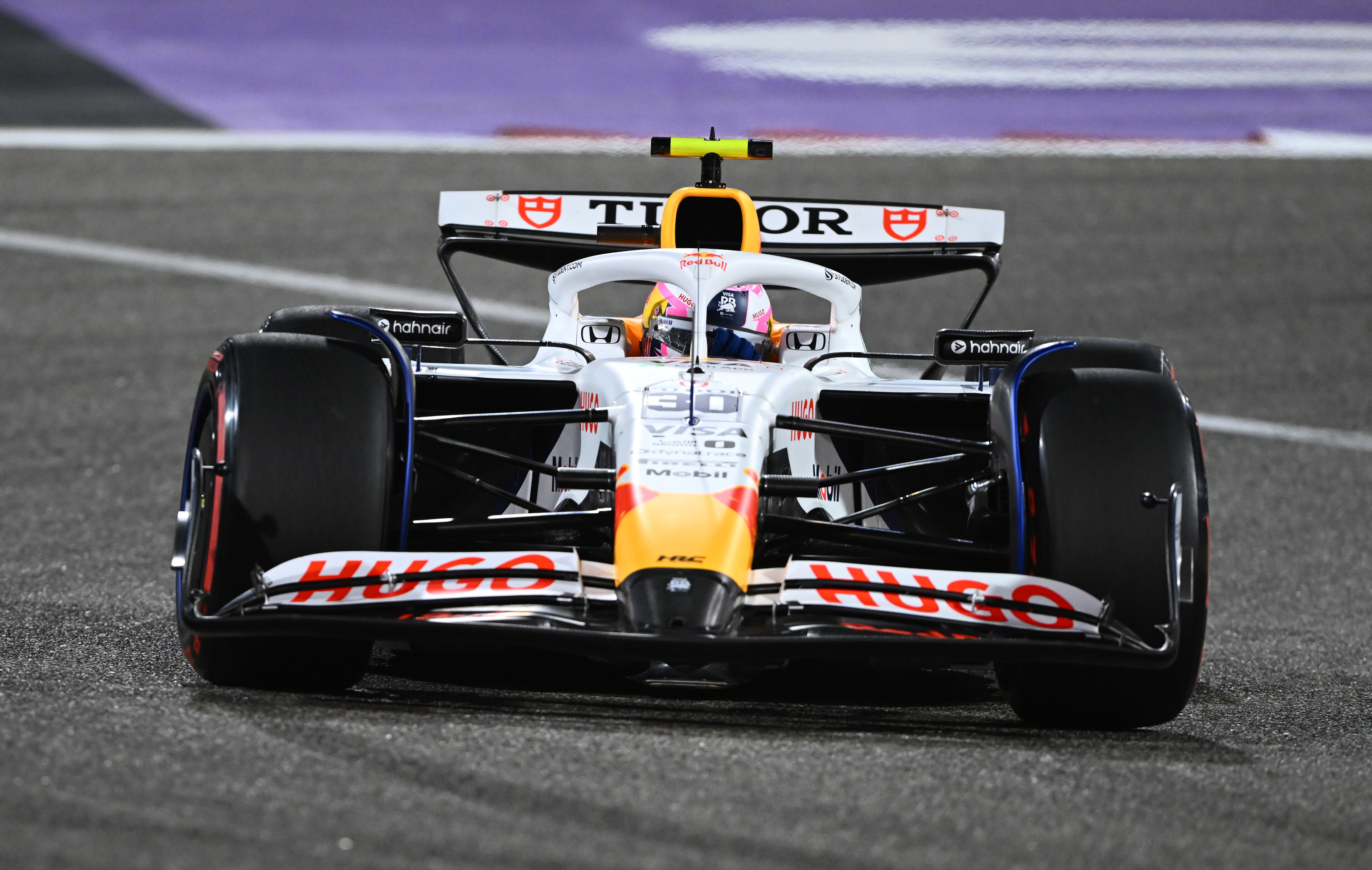 Liam Lawson for Racing Bulls at the Bahrain Grand Prix. Photo / Red Bull