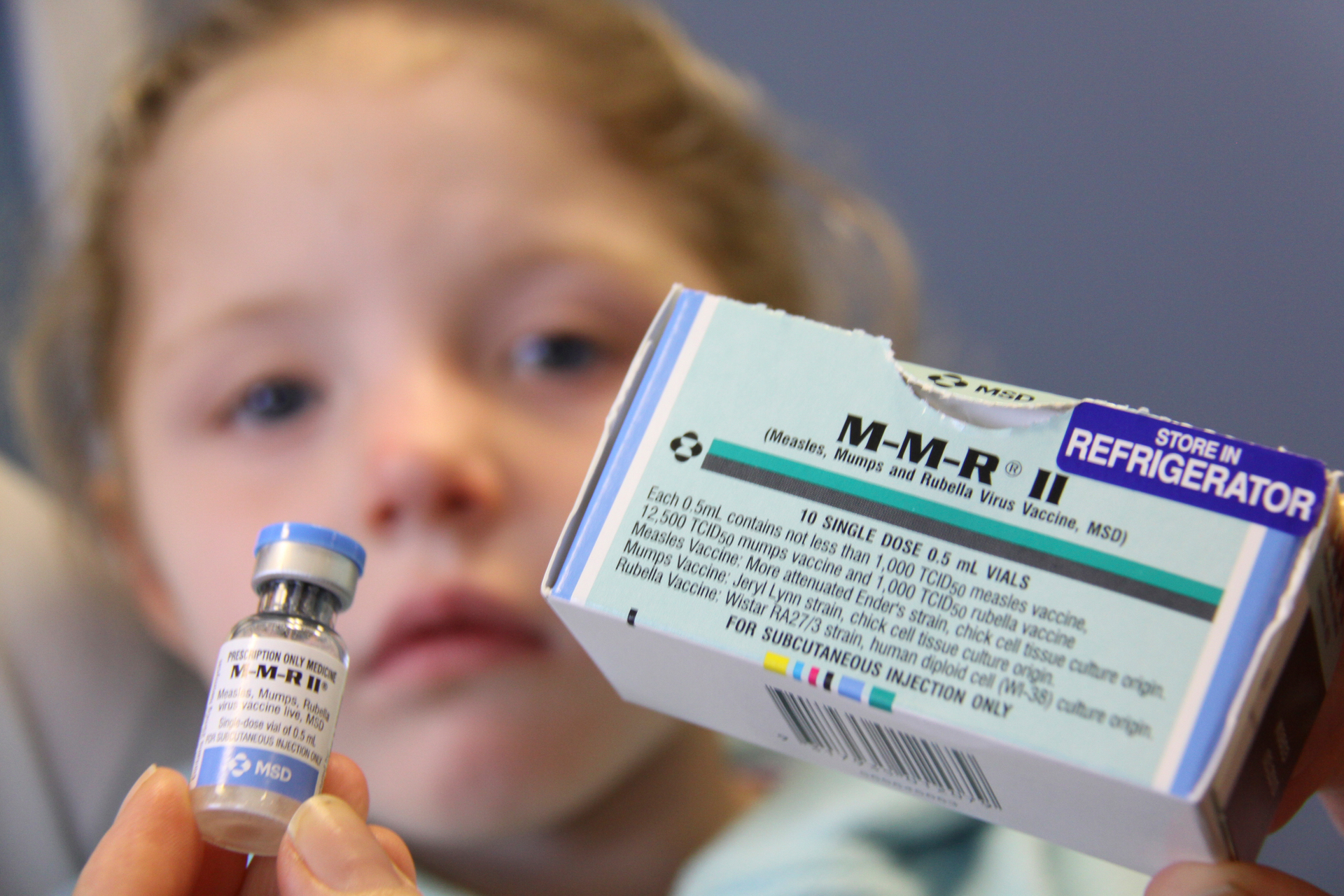 Experts fear a devastating measles outbreak could be imminent with record low vaccination levels and international travel ramping up. Photo / File 