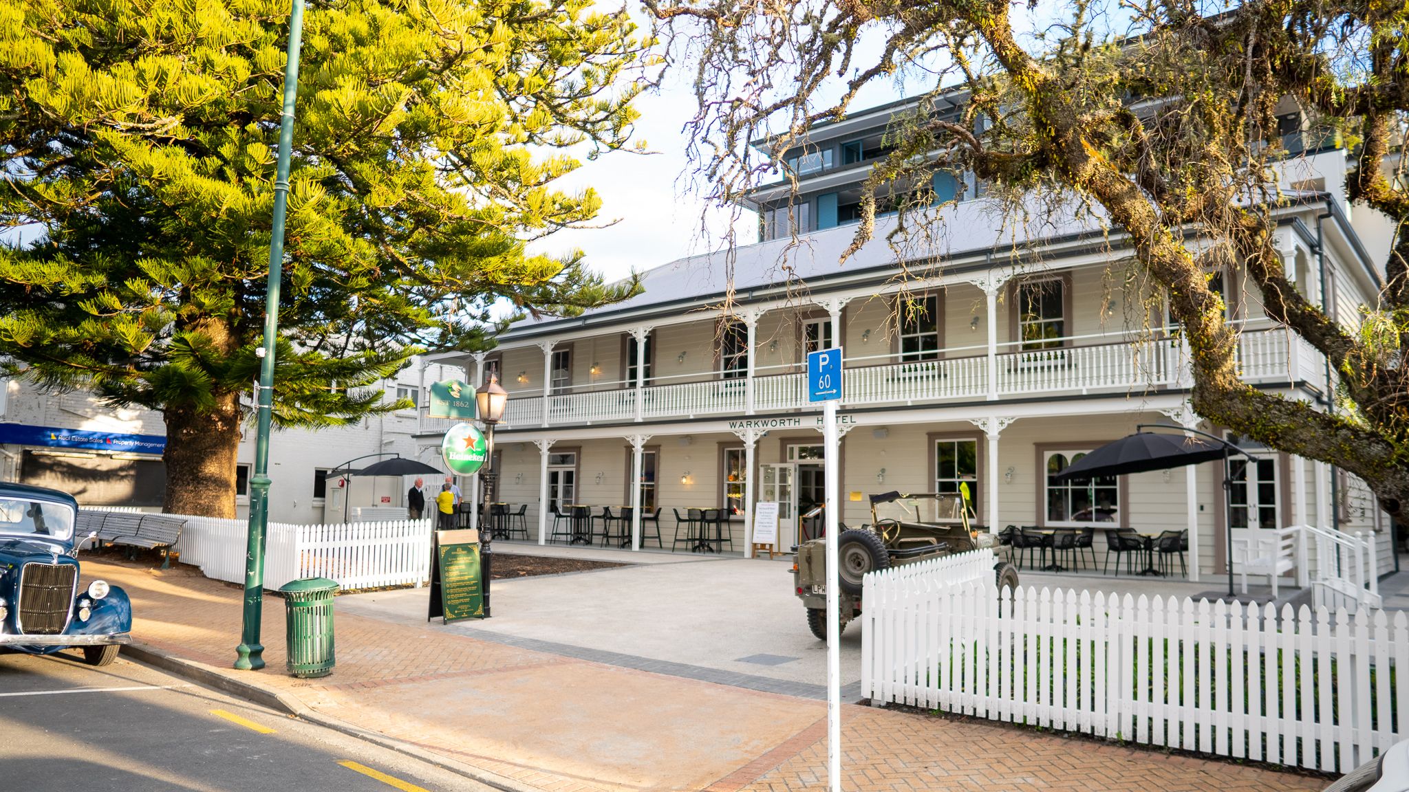 The Warkworth Hotel dates from 1864. Photo / Warkworth Hotel 