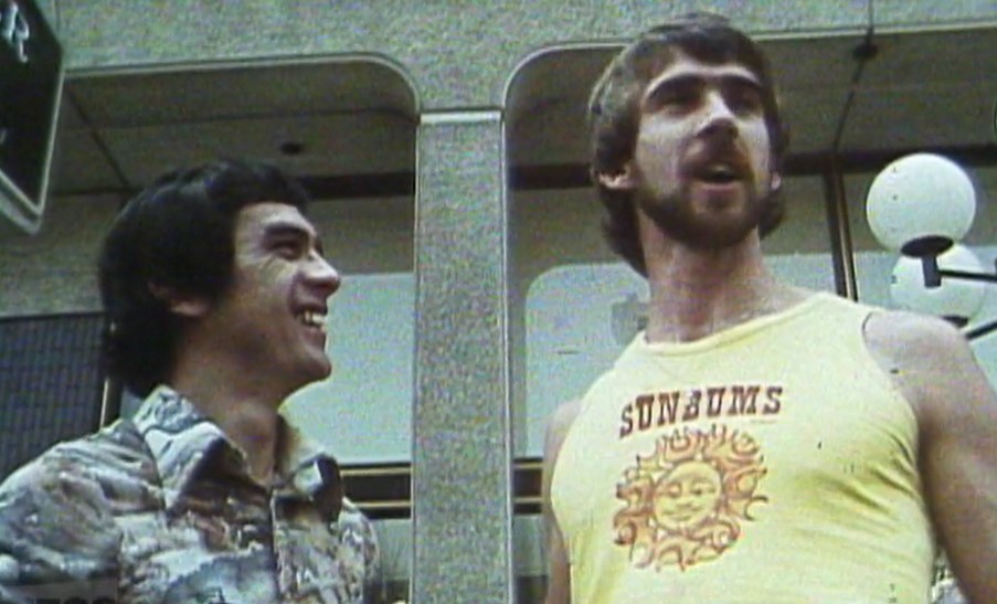 Ian Taylor, left, on Spot On in 1977.