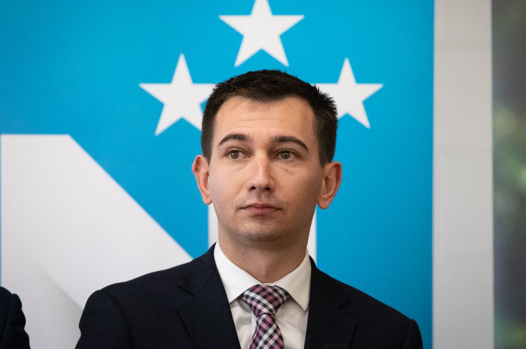 Local Government Minister Simeon Brown says he's concerned about Wellington’s water supply challenges. Photo / Alex Cairns