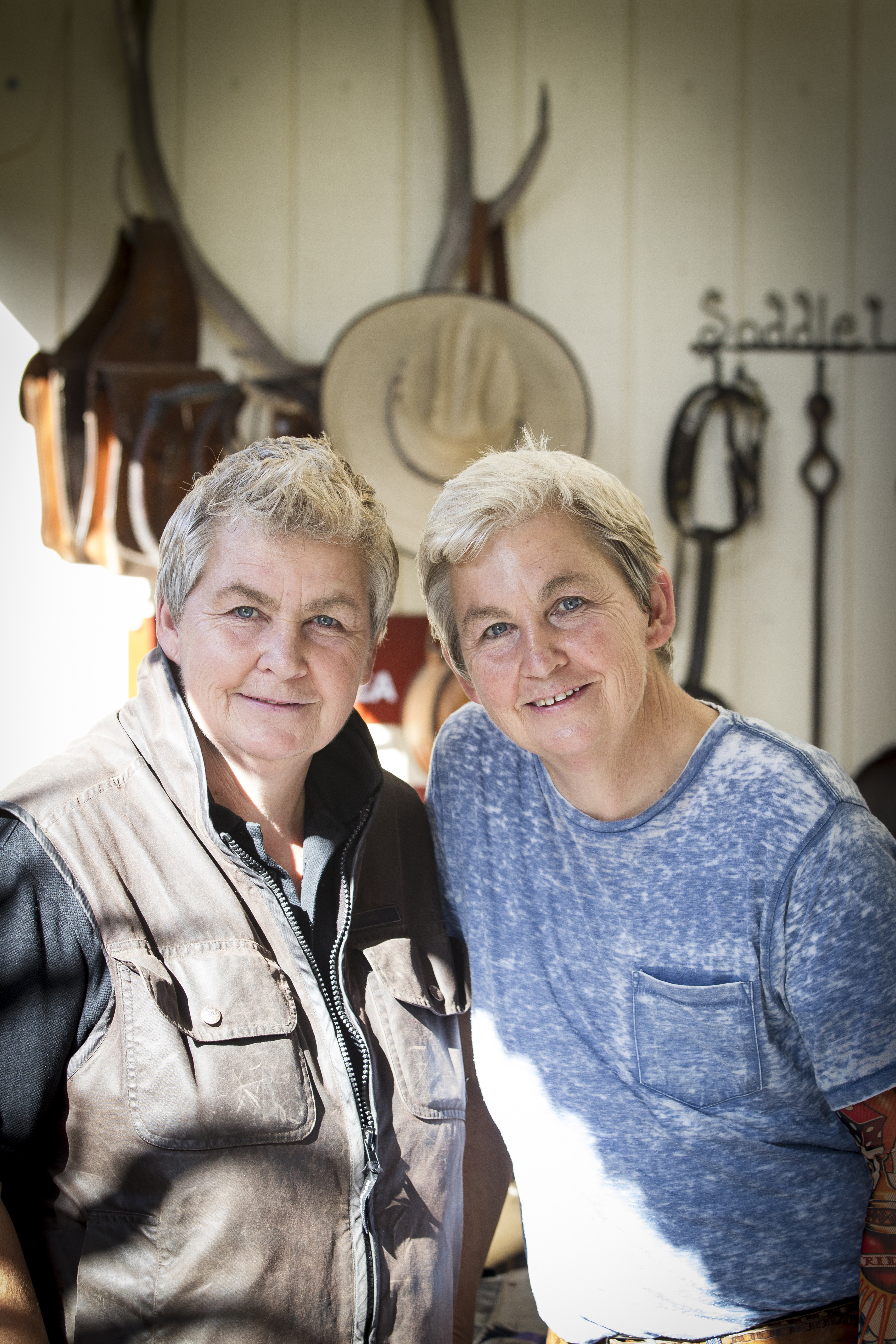 Lynda (left) and Jools Topp say they were treated well from the start. 