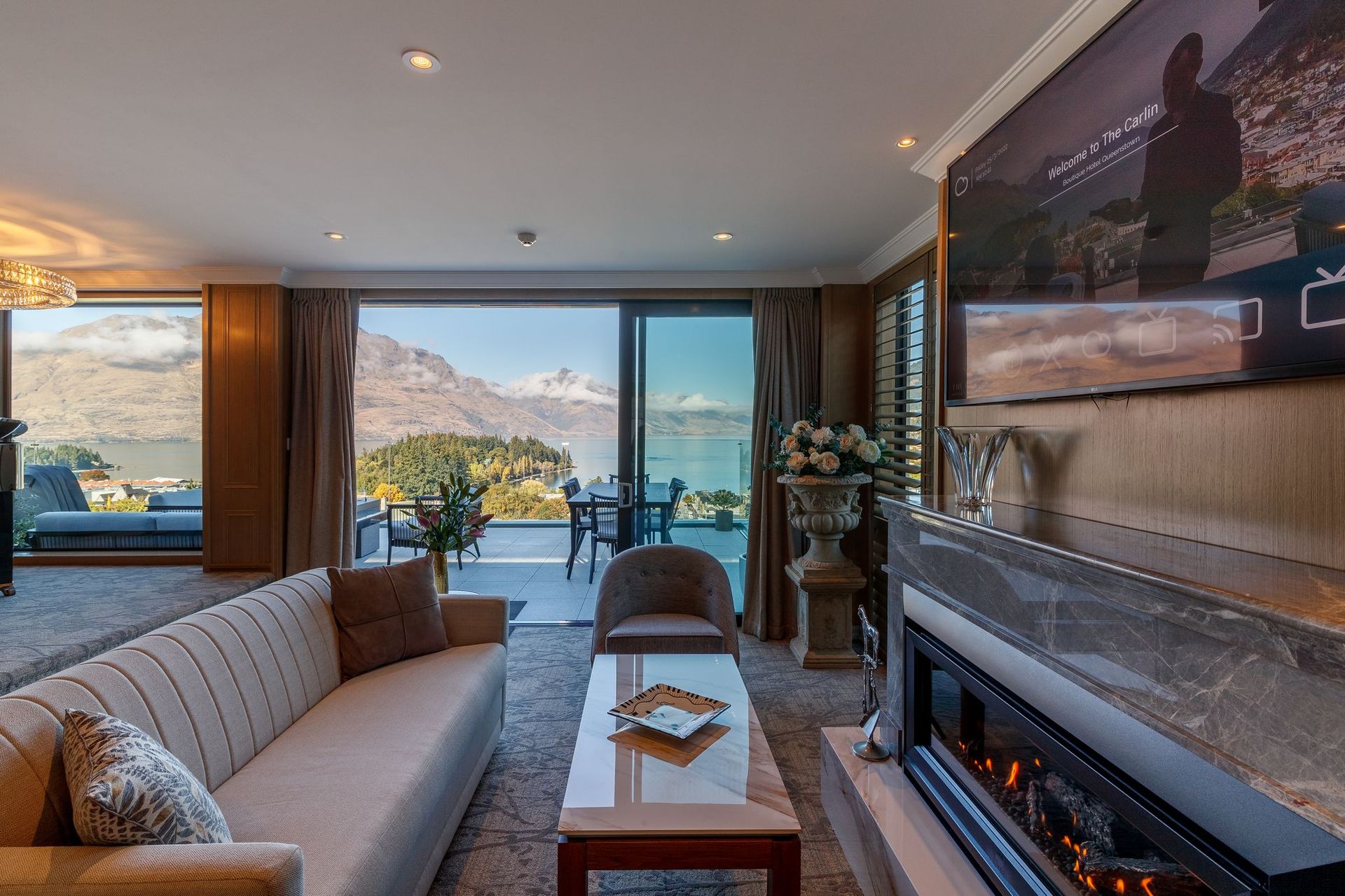 Spectacular views from The Carlin. Photo / James Allan
