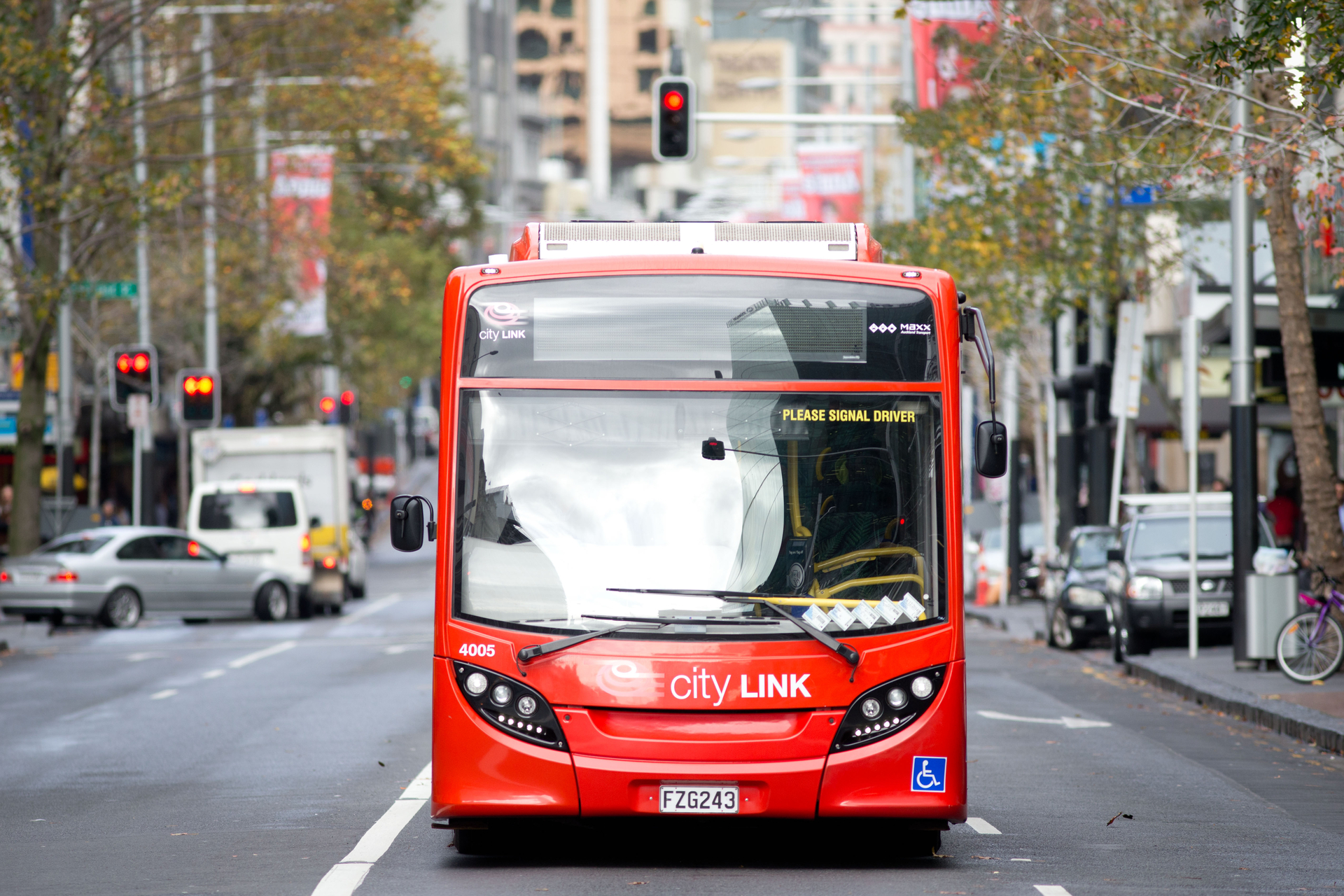 Auckland's e-bus fleet might stop growing under new council budget proposals. Photo / Richard Robinson