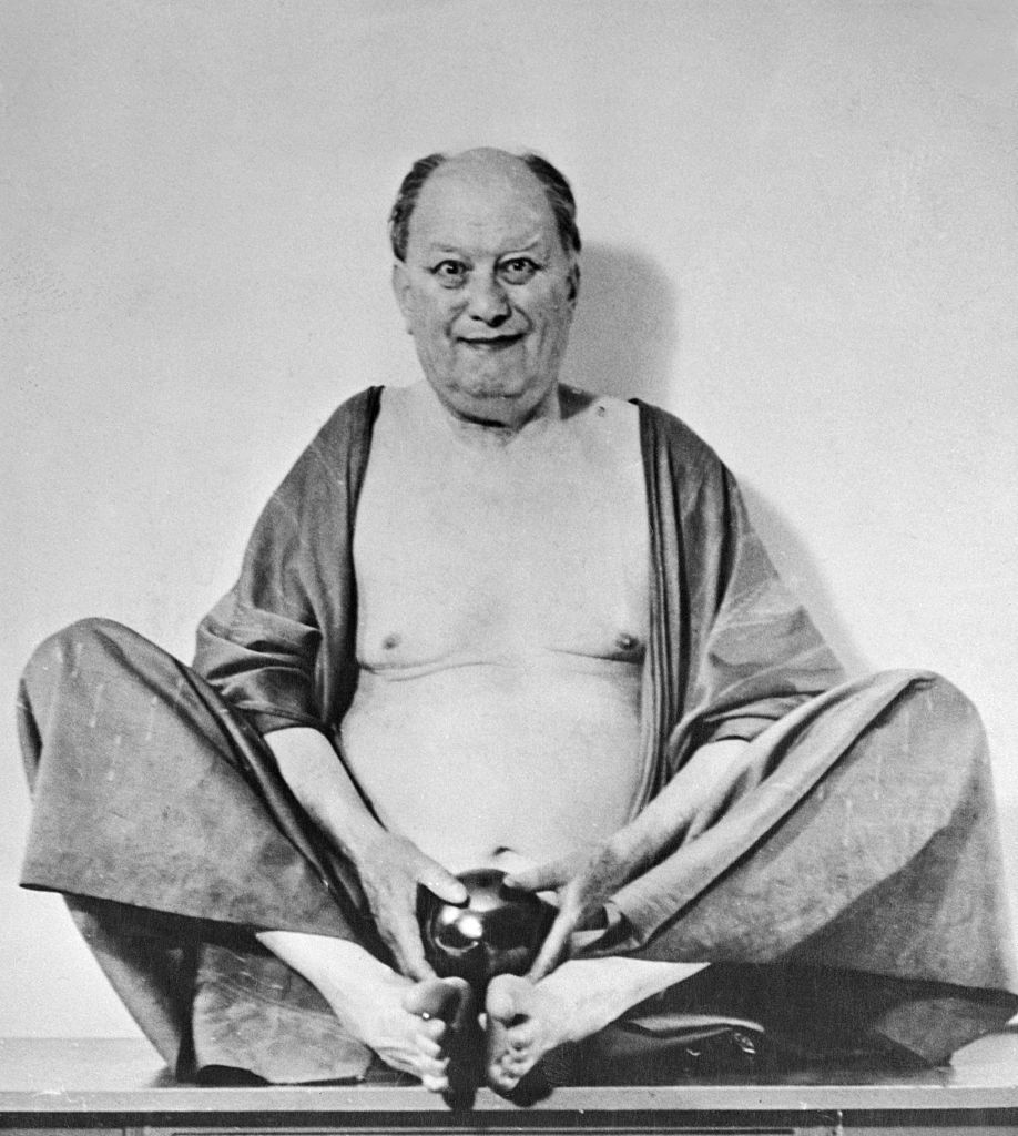 Bettmann ArchiveWoman visits toilet at vegan cafe ...