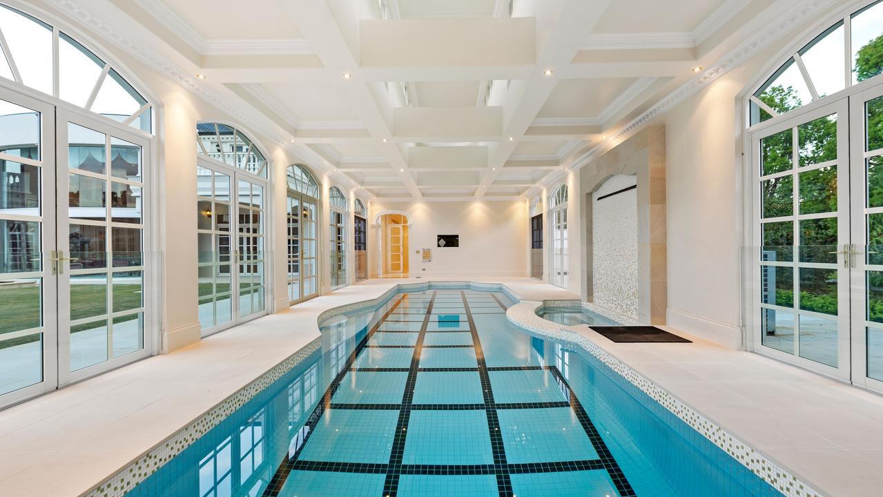 The estate features in an indoor swimming pool, spa and sauna. Photo / Amir Prestige