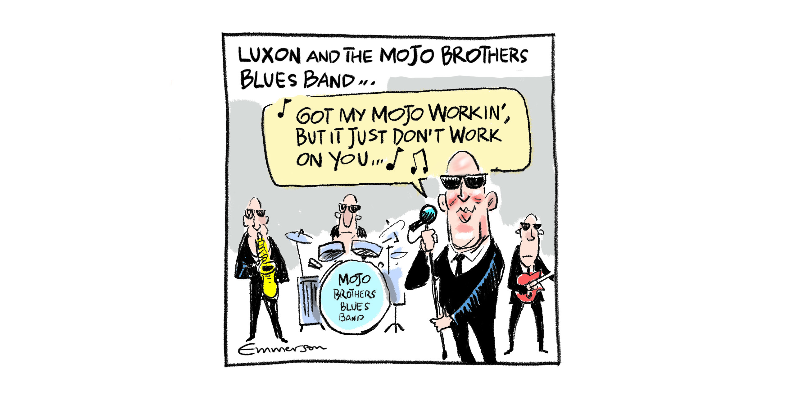 How will National get our economic mojo swinging? Cartoon / Rod Emmerson