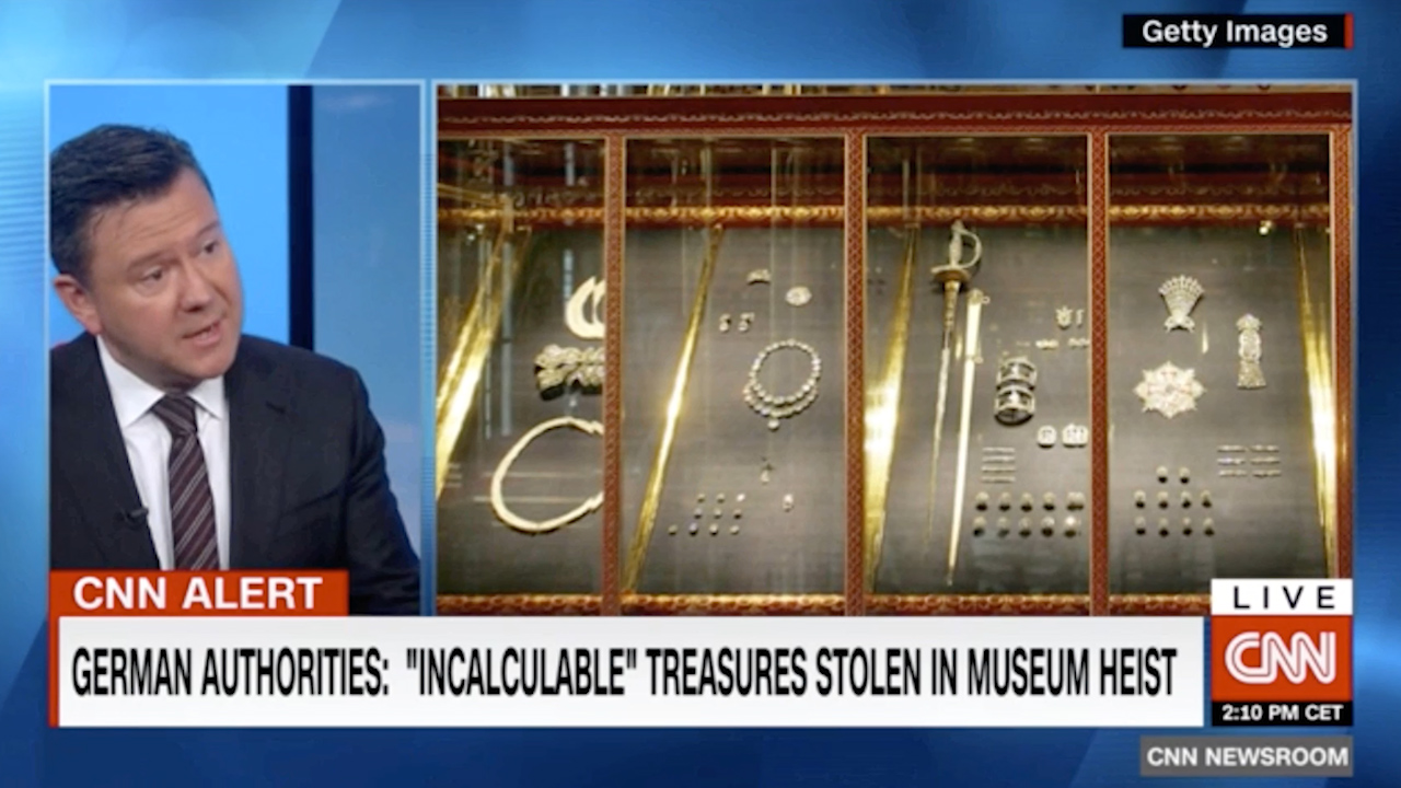 Thieves steal 'priceless' jewel sets from Dresden museum NZ Herald