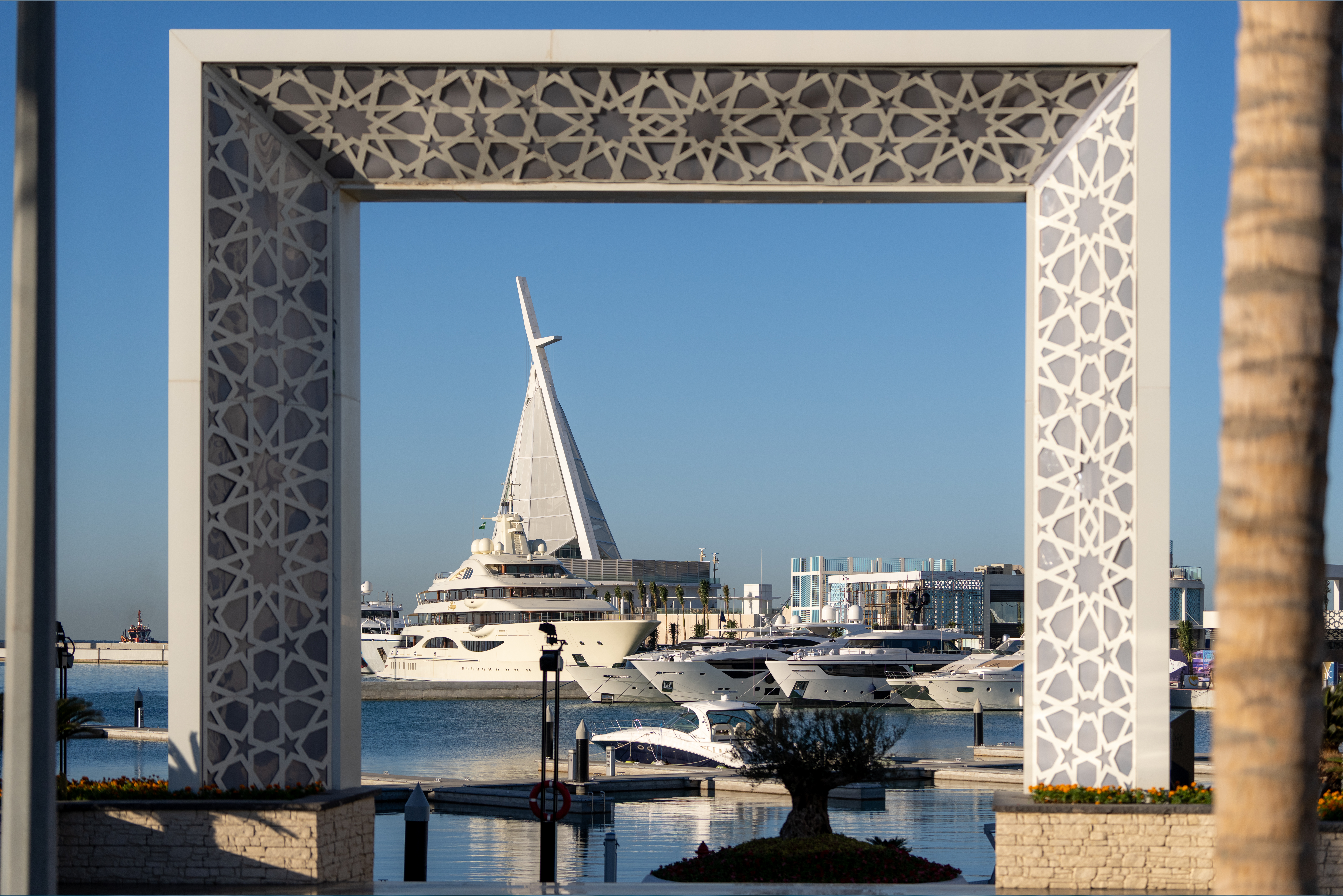 Jeddah in Saudi Arabia hosted a round of preliminar regatta for the America’s Cup. Photo / JYC Marina
