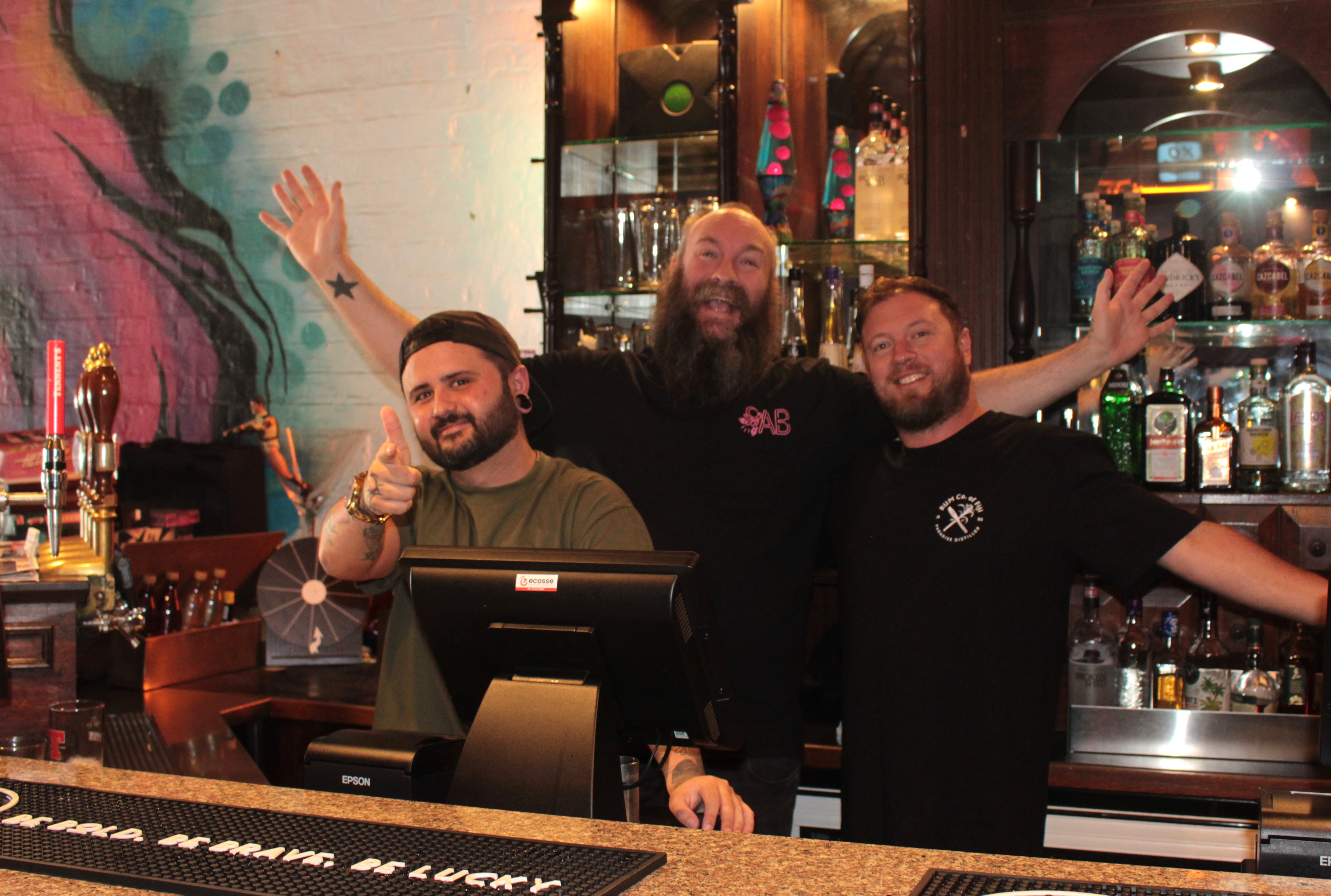 There’s was no fear or loathing for Beer & Loathing owners James Sinclair, Sam Tarrant and Tim Bell when it came to opening their new business. Photo / Denise Piper