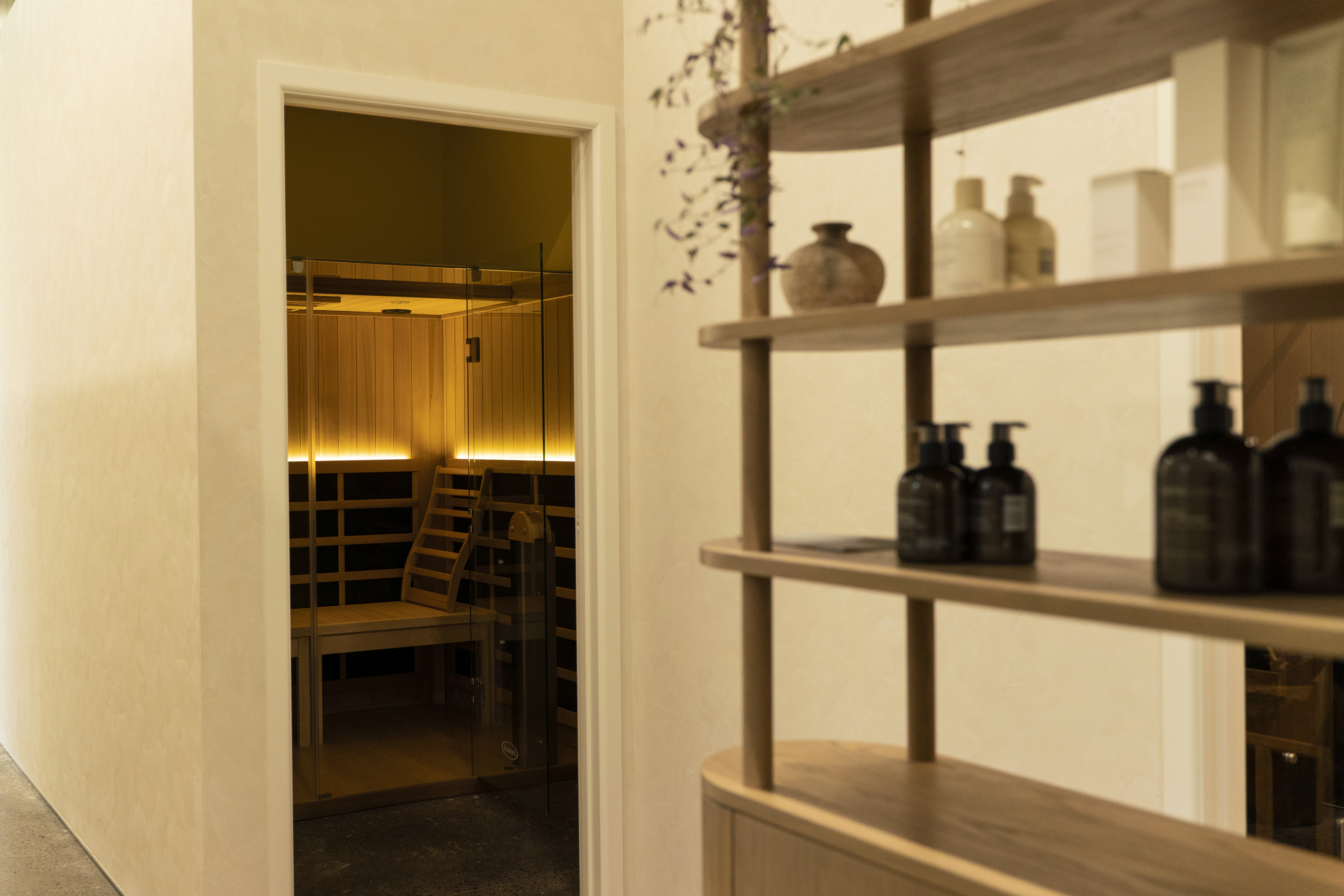 The sauna at Hana. Photo / Supplied