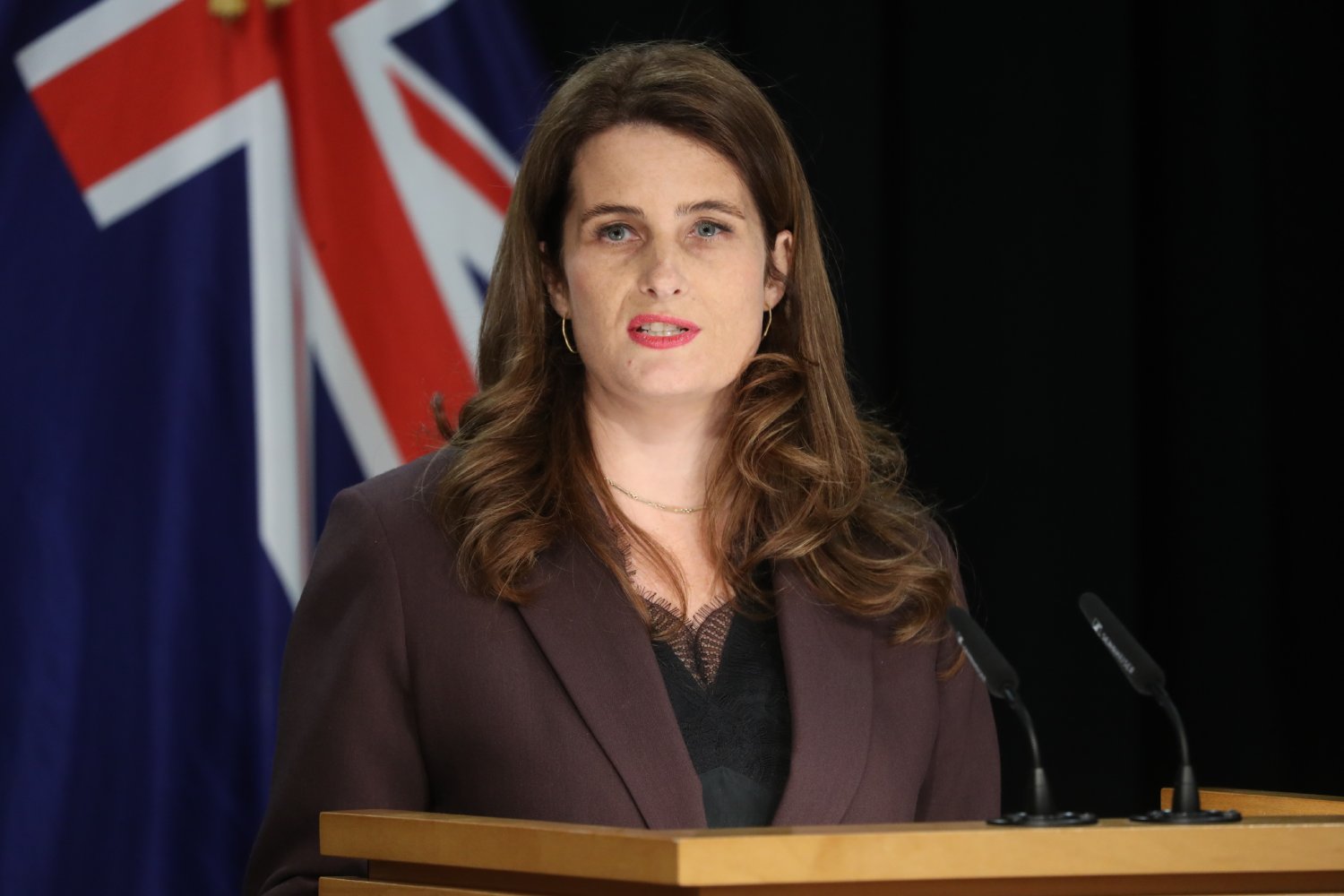 Prime Minister Christopher Luxon and Minister of Finance Nicola Willis, pictured, speak at the post-Cabinet press conference in Wellington. Photo / Mark Mitchell