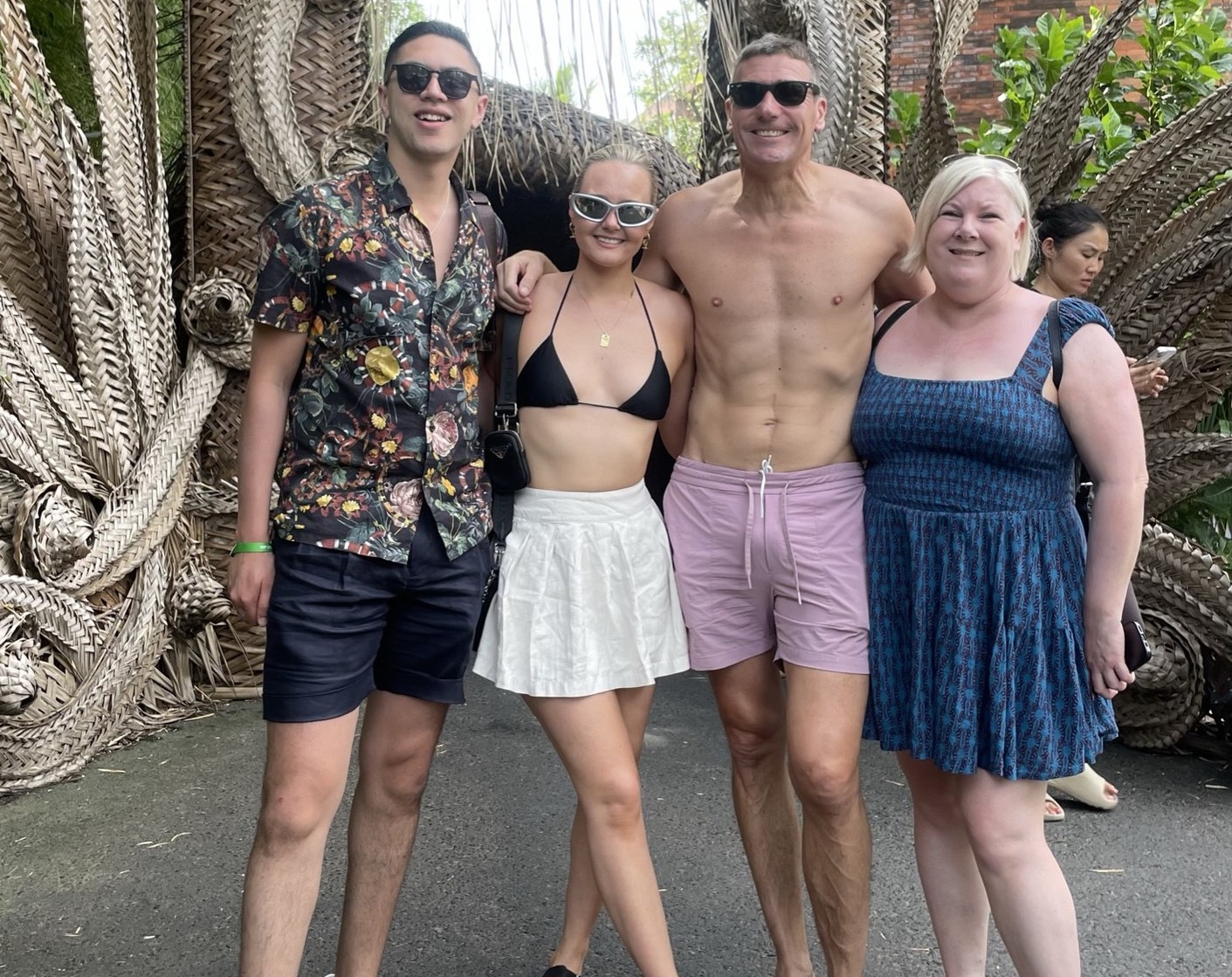 Spy: Dom Harvey and Jay-Jay Feeney's holiday foursome - NZ Herald