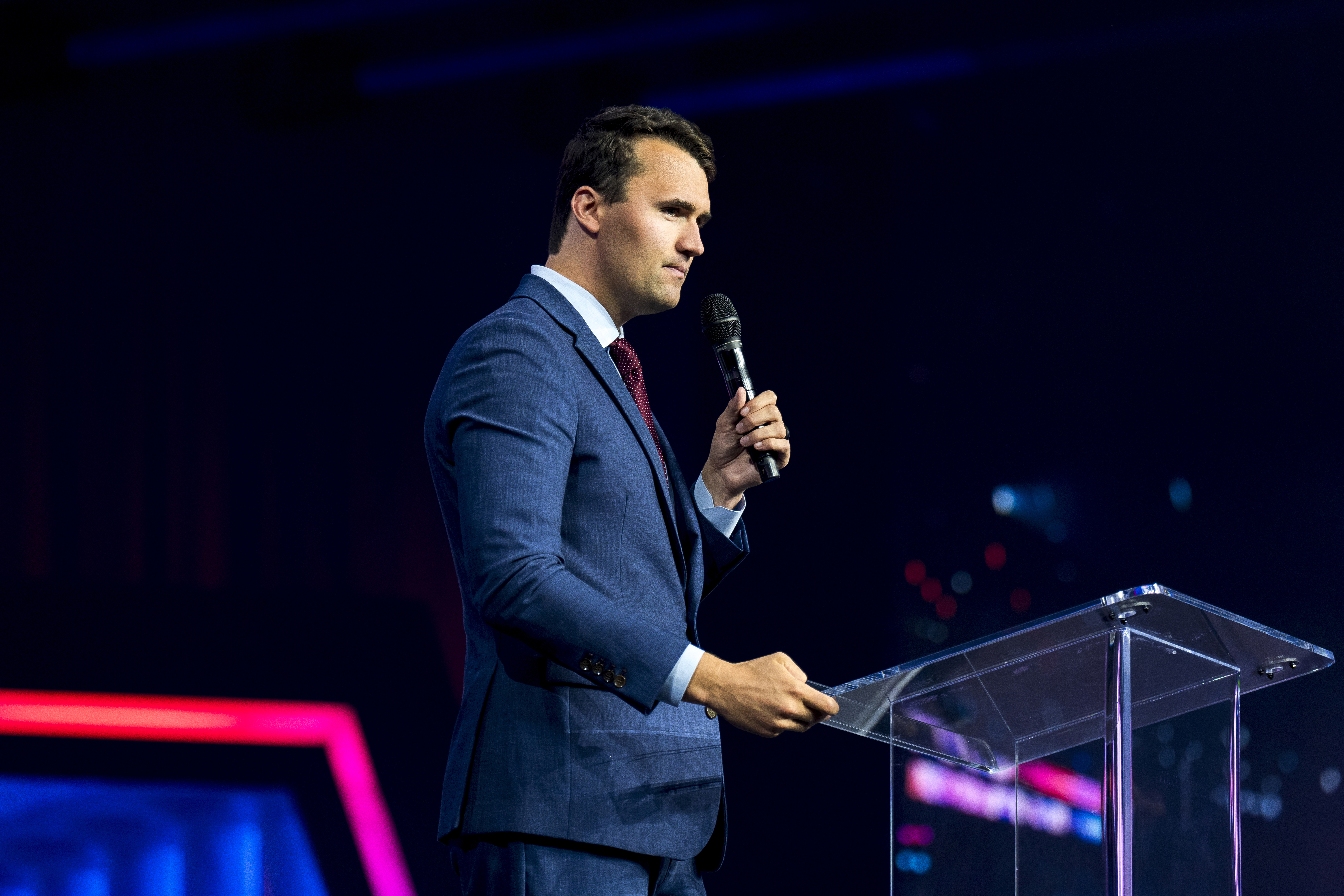 Charlie Kirk, founder of Turning Point USA, was a staunch ally of President Donald Trump. Photo / New York Times.