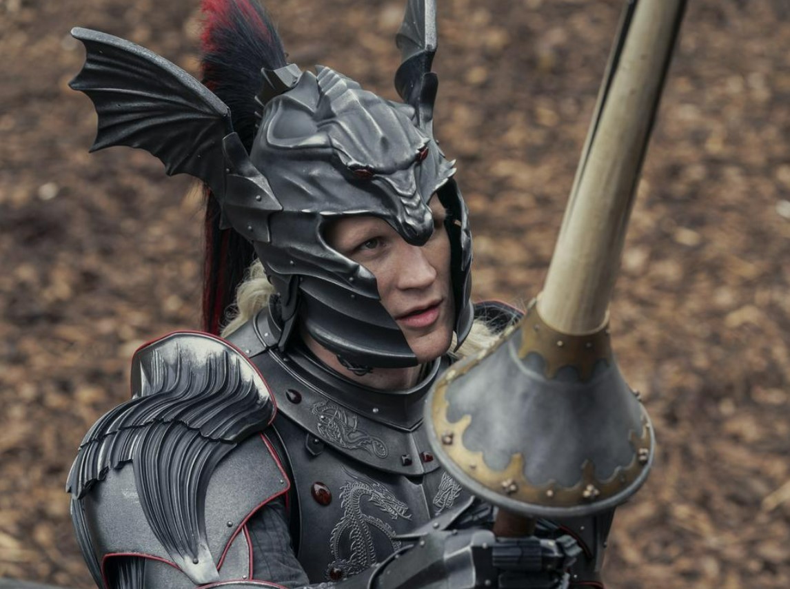 Matt Smith stars as Prince Daemon Targaryen. Photo / HBO