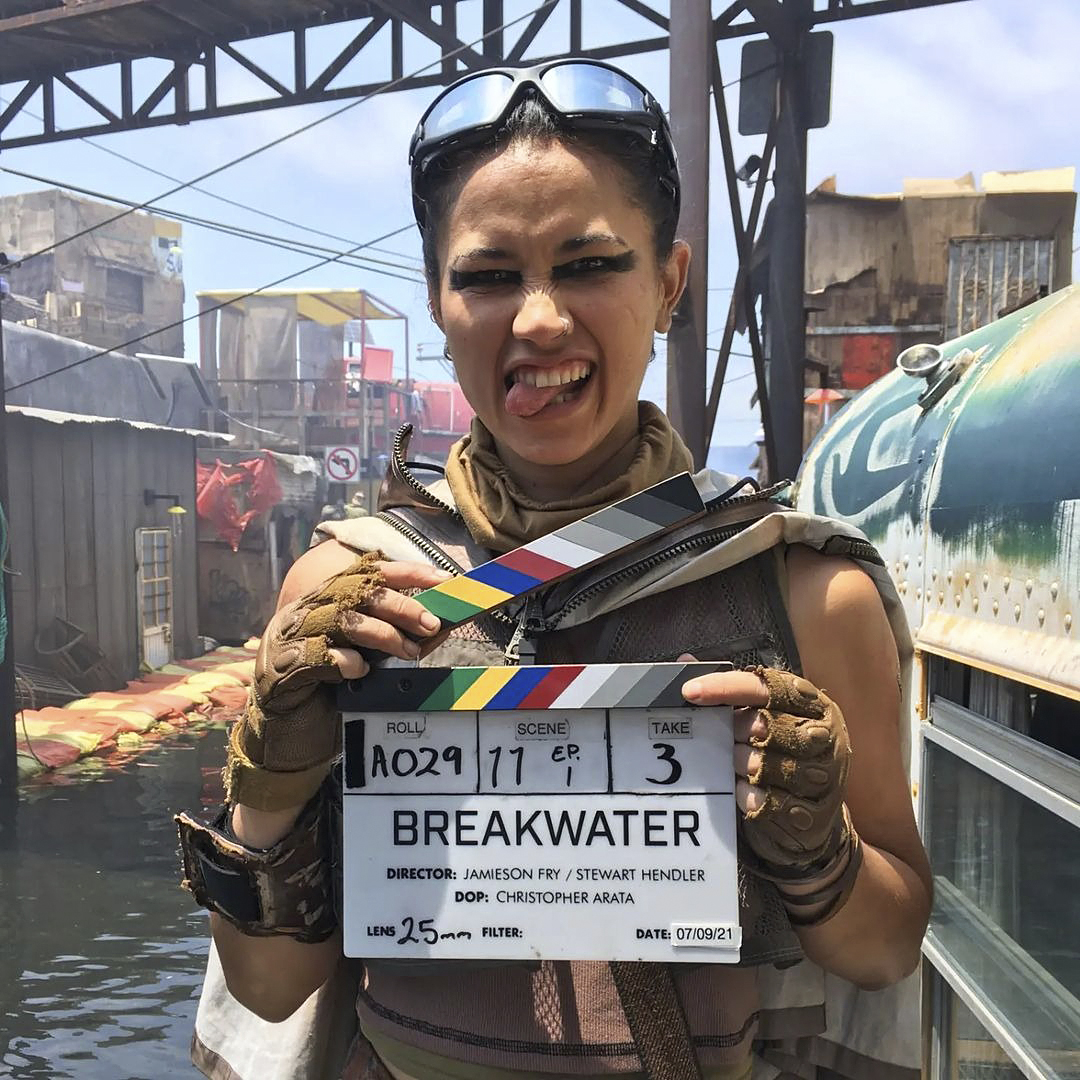 The East Coast beauty’s talent saw her land a lead role in Breakwater, a futuristic climate-change drama. Photo / Woman's Day