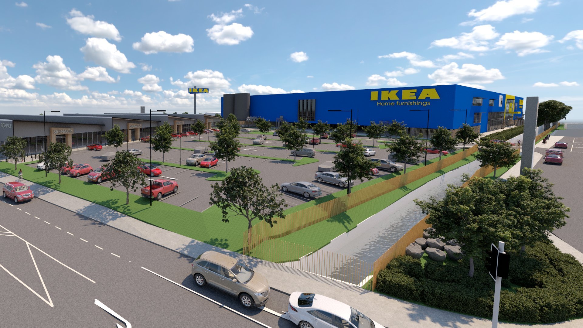 How Ikea is planned to look at Sylvia Park, Mt Wellington. Photo / Kiwi Property Group