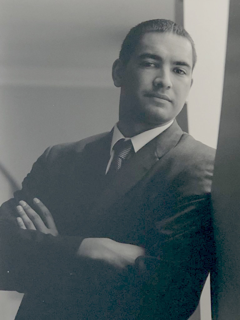 Hamilton West MP Tama Potaka when he was an attorney in New York in 2001. 