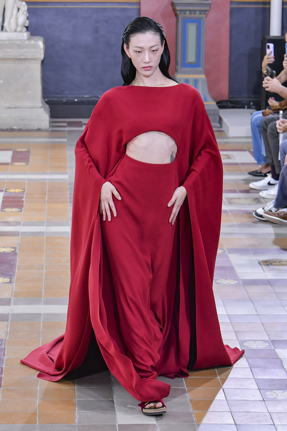A model walks the runway during Valentino spring 2024 show. Photo / Getty Images