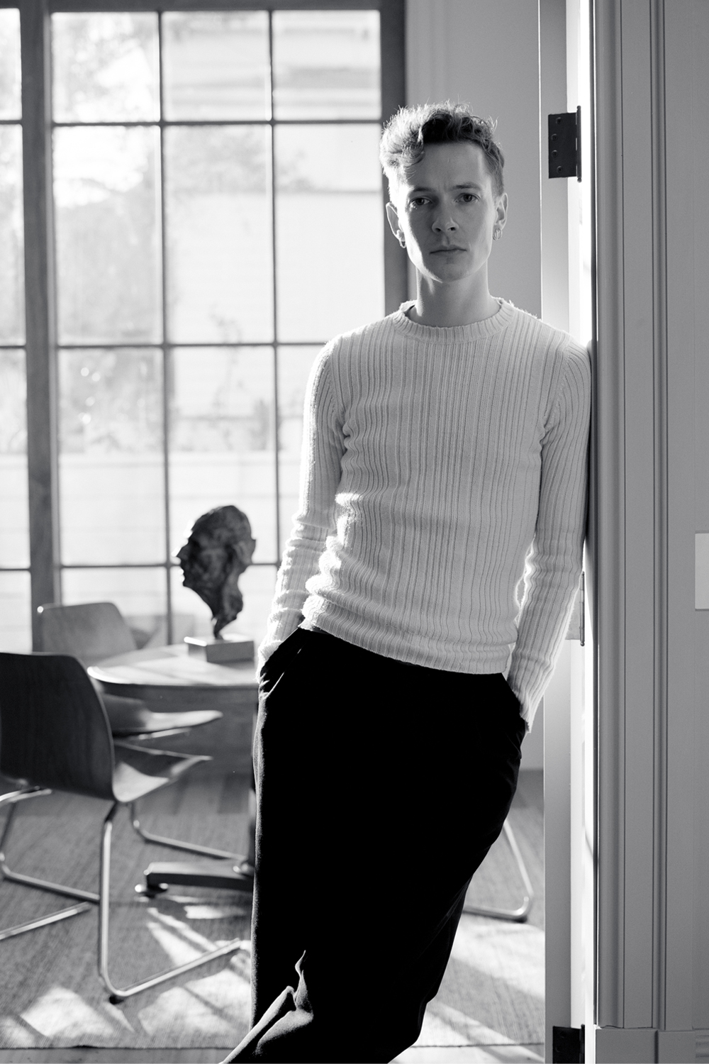 Designer James Bush will be presenting his clothes at this year’s New Zealand Fashion Week. Photo / Jacob Pietras