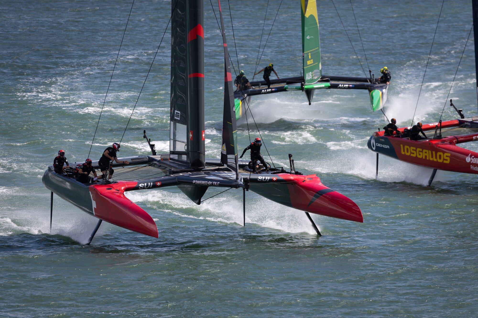 SailGP will not race in Auckland in 2027, but remains open to negotiations for a return in 2028 and beyond. Photo / Sylvie Whinray
