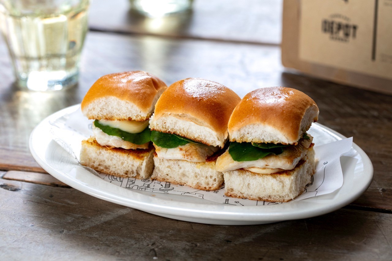 Possibly the most famous fish in the city? The iconic Depot slider. Photo / Babiche Martens