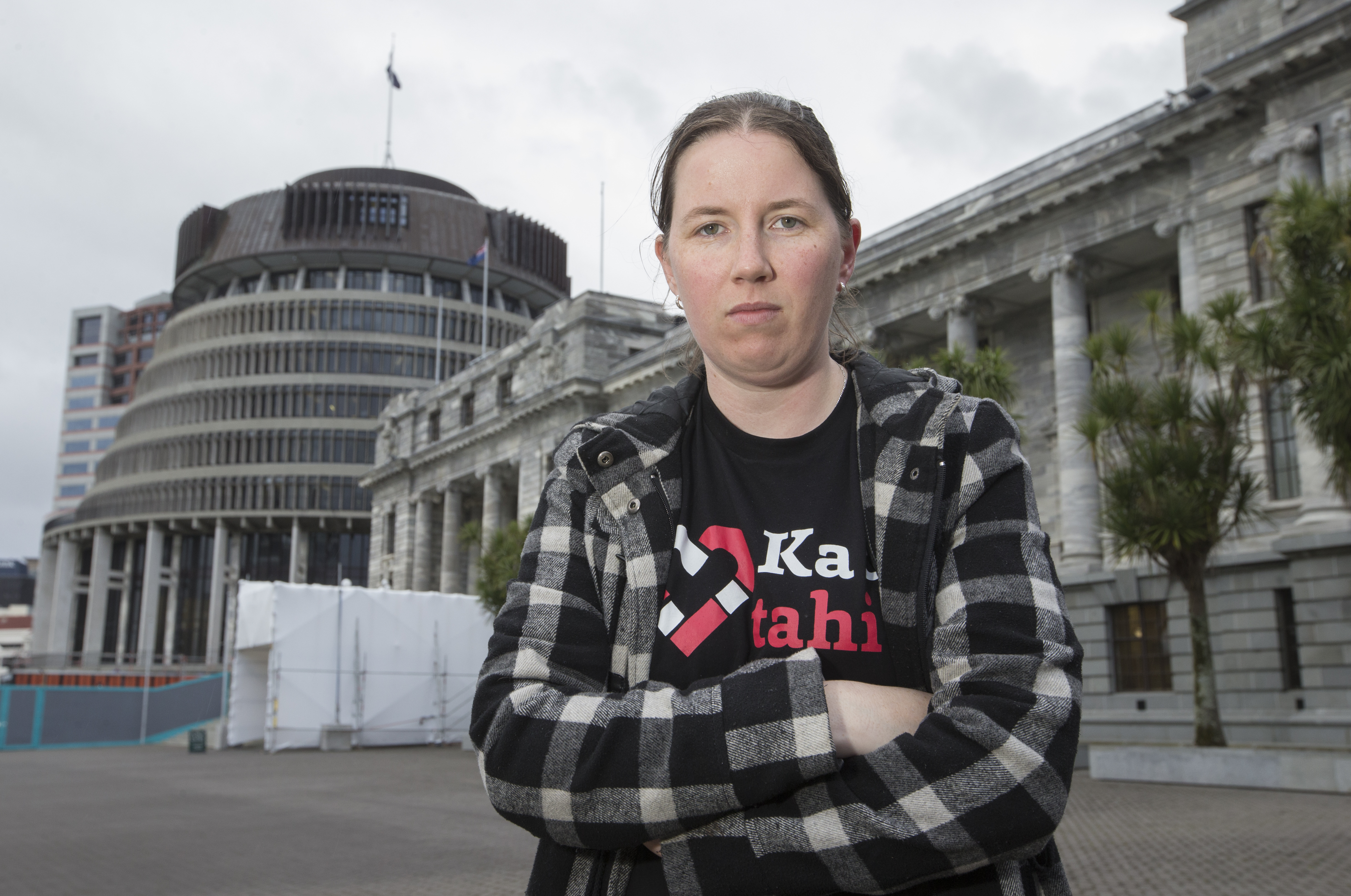 Wellington public servant Chantalle Smith wants the Government to close the gender pay gap. Photo / Mark Mitchell