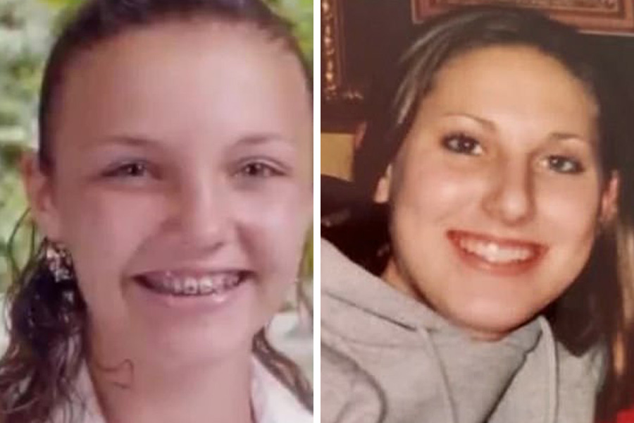 Courtney Wild was just 14 and still in braces. Michelle Licata was 16 when Epstein said 'go lower'. Photos / GMA