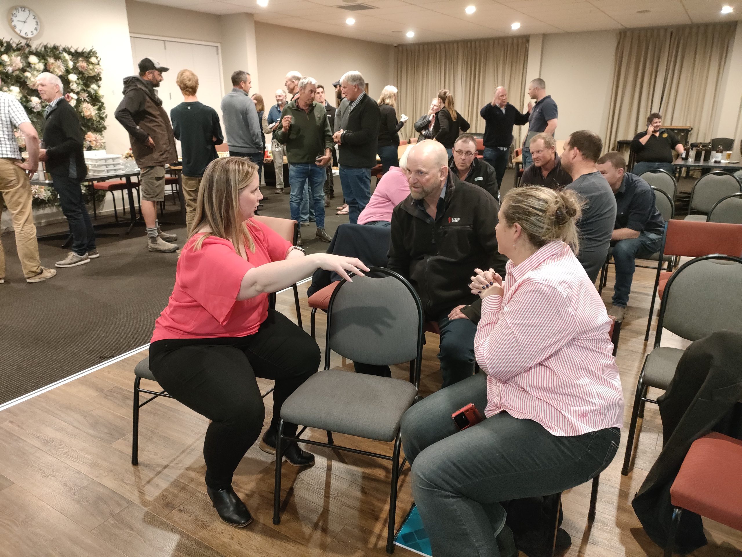 More than 50 farmers and industry representatives turned out at the Oxford Working Men’s Club last week to talk about winter grazing regulations. Photo / David Hill / North Canterbury News