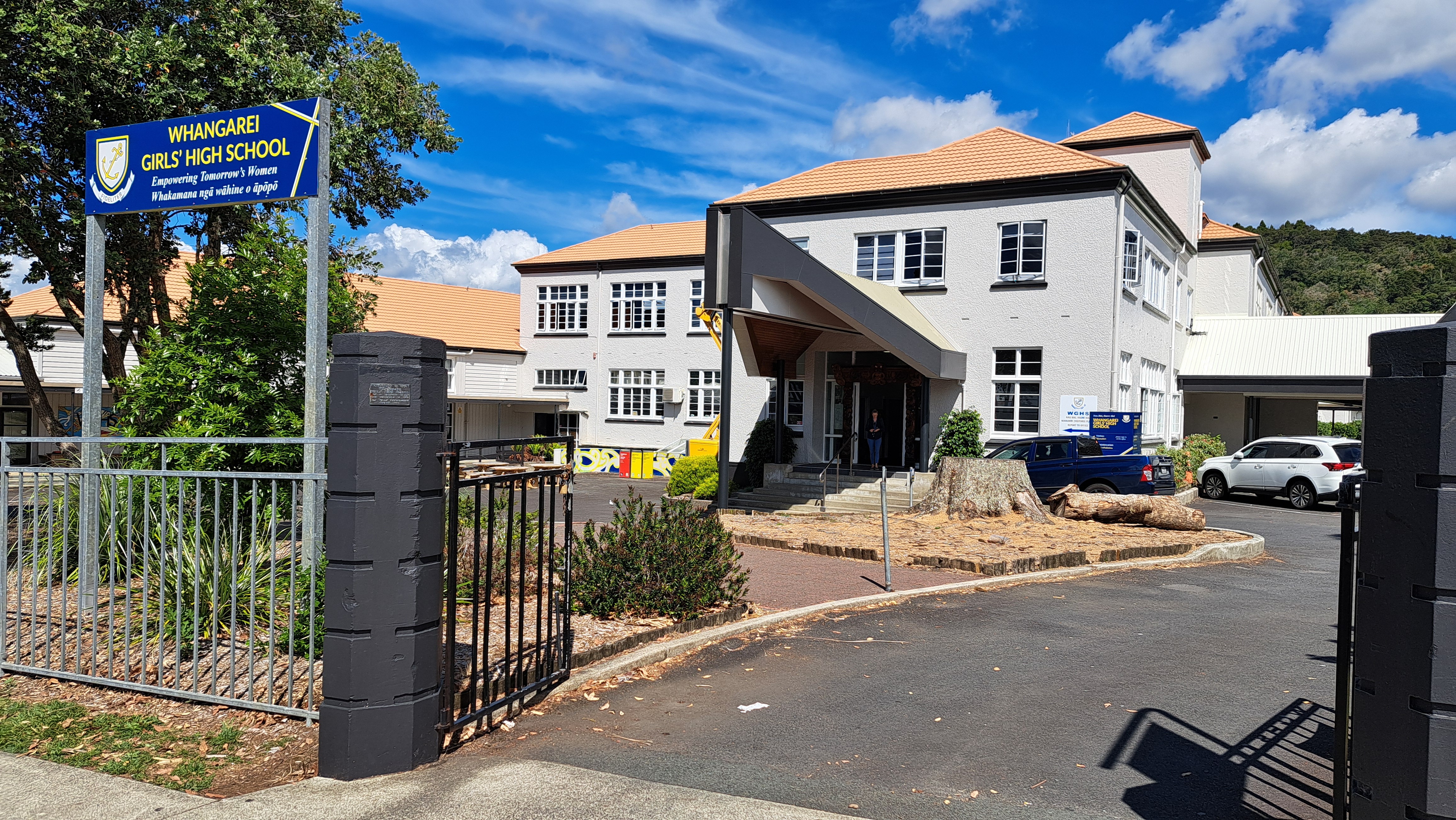 Whangārei Girls' High School principal Sonya Lockyer has observed more socialising between students since the phone ban.