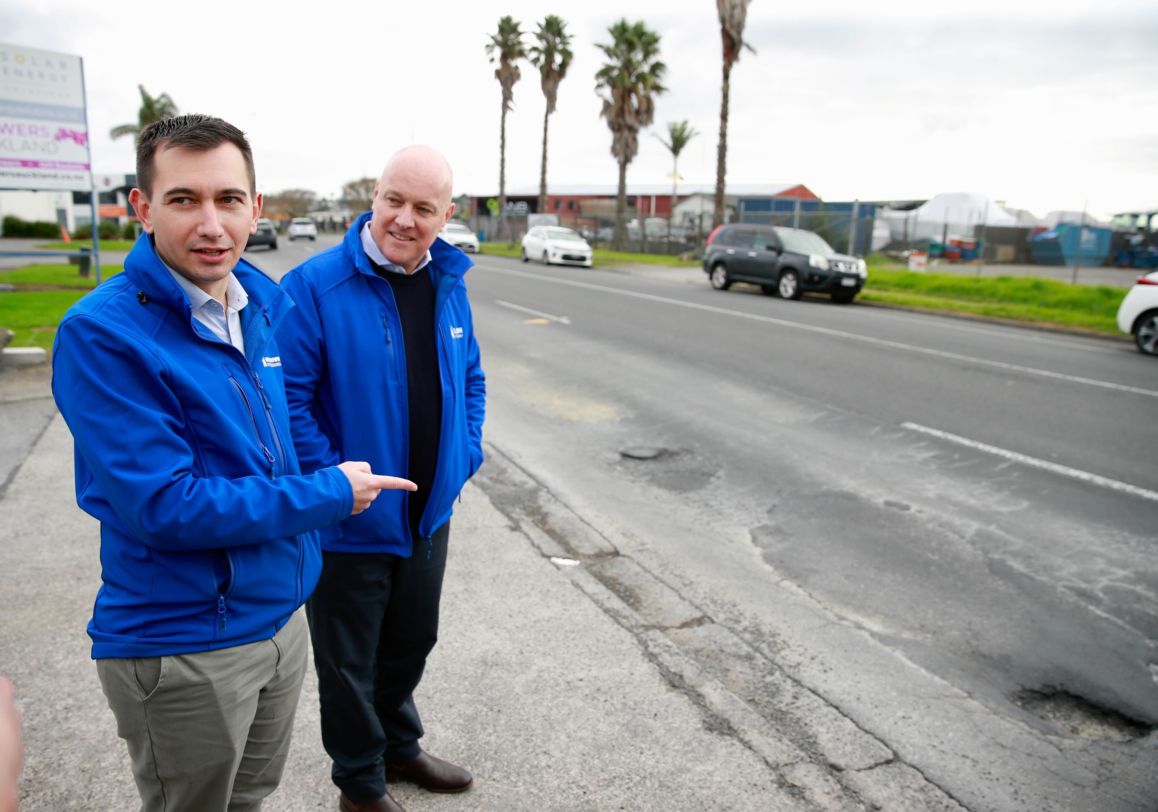Last week, Transport Minister Simeon Brown (left) said that repealing the scheme would not have an impact on New Zealand’s emissions. Photo / Alex Burton