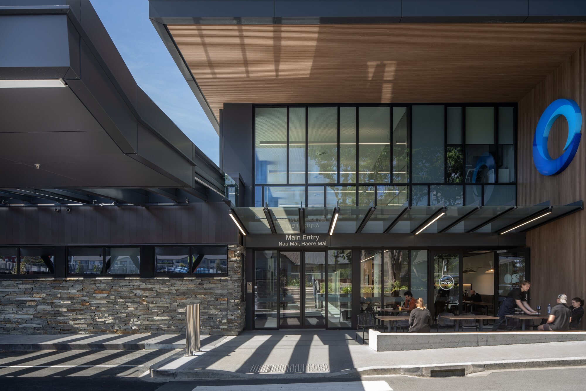 Entrance to Wellington's expanded Wakefield Hospital where $185m has been spent. Photo / Evolution Healthcare Group