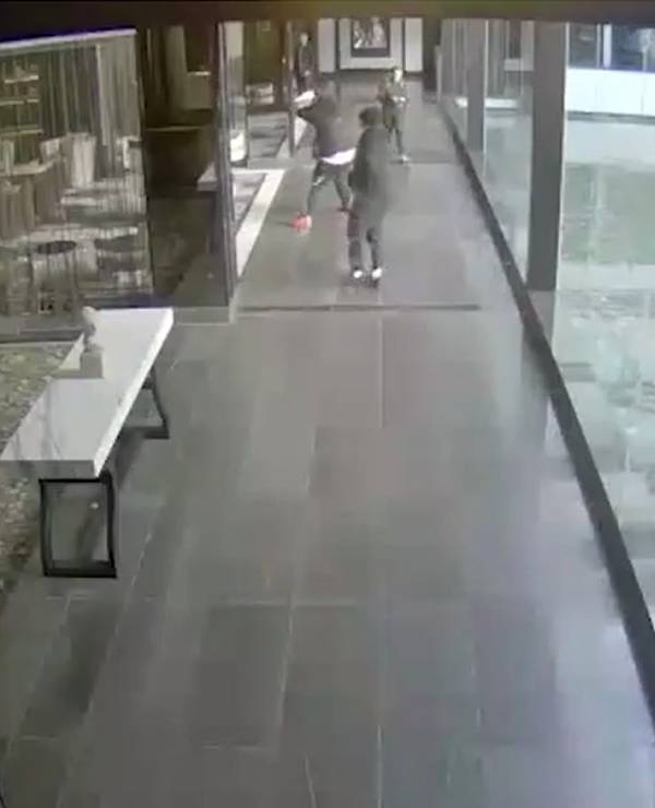 Hone Reihana pulls out a pistol and fires at a rival gang associate inside the five-star Sofitel hotel in Auckland. 